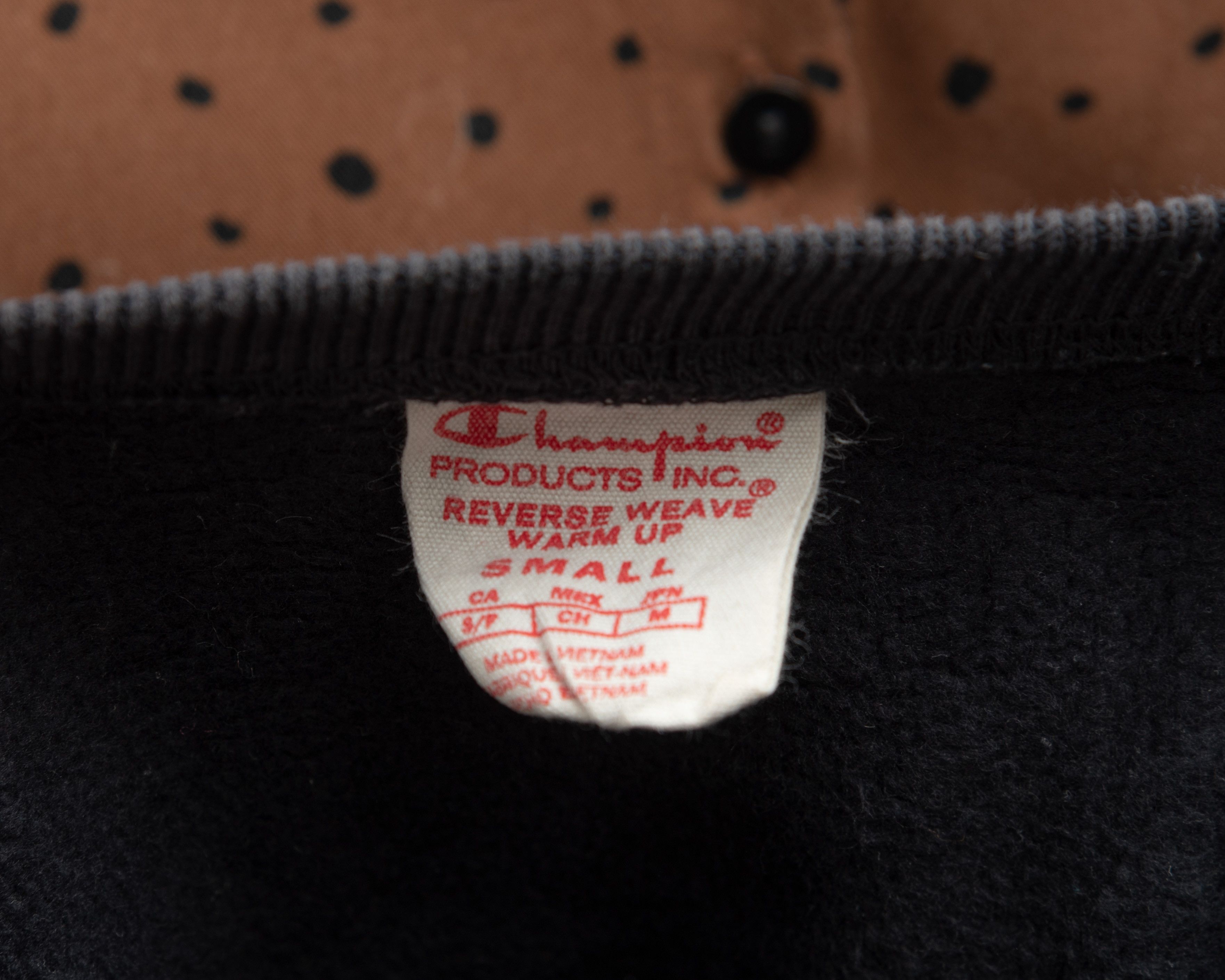Champion × Vintage Reverse Weave Warm Up Pullover Jumper Sweatshirt Crew Neck Size S / US 4 / IT 40 - 7 Thumbnail