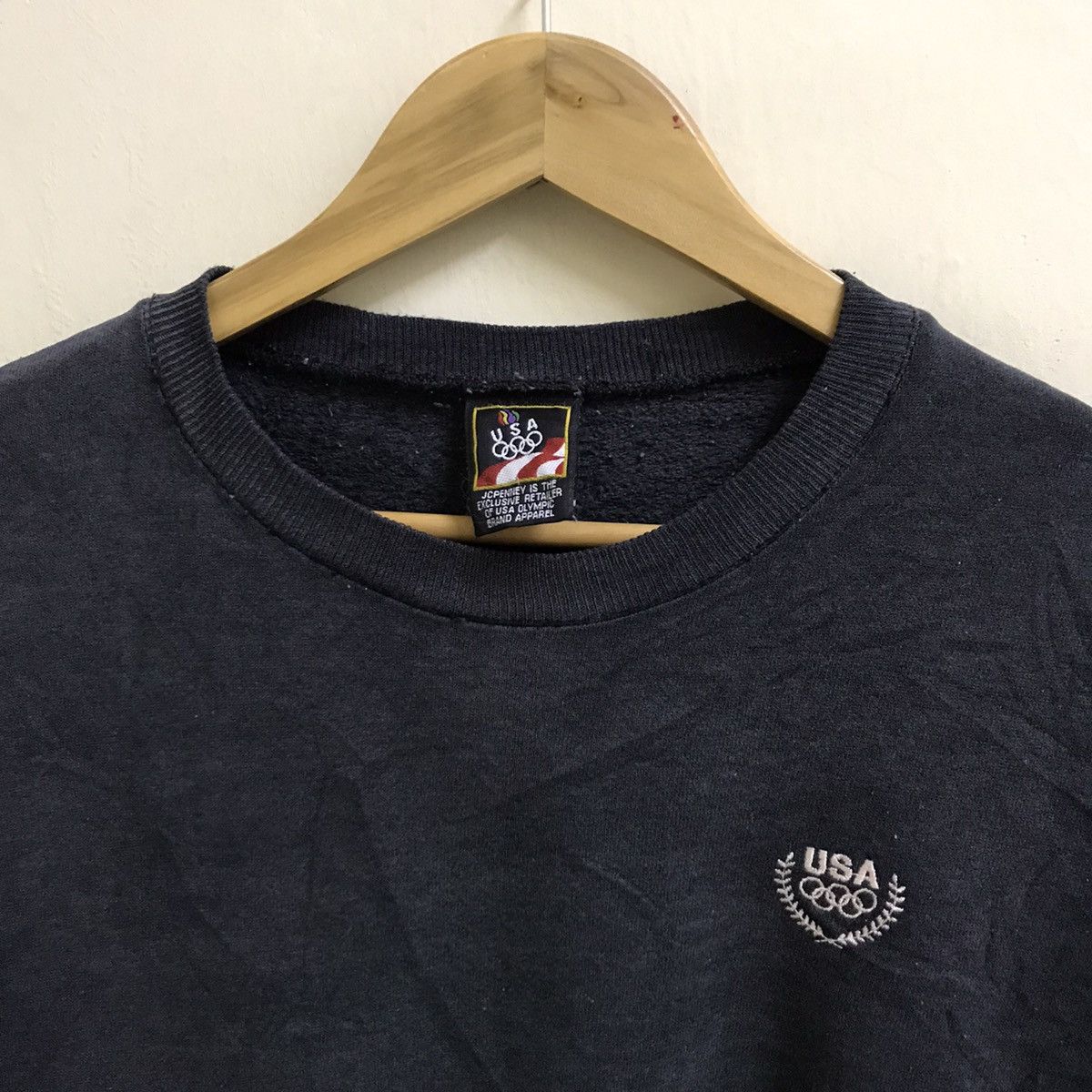 USA Olympics Vintage Jc Penney Usa Olympic Small Logo Sweatshirt Size US M / EU 48-50 / 2 - 4 Thumbnail