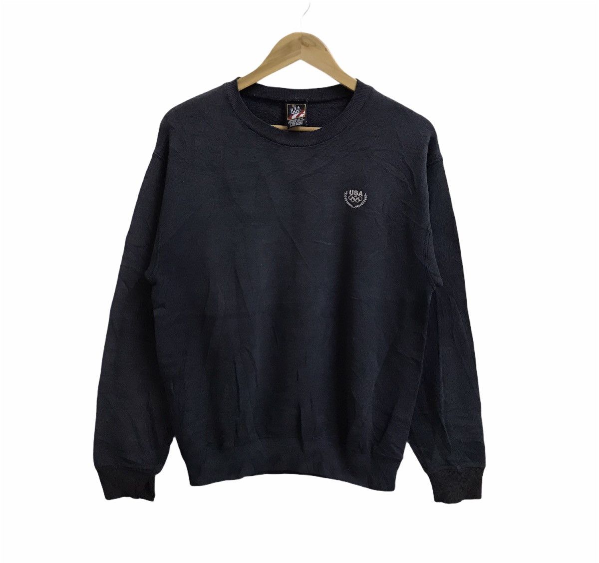 USA Olympics Vintage Jc Penney Usa Olympic Small Logo Sweatshirt Size US M / EU 48-50 / 2 - 1 Thumbnail