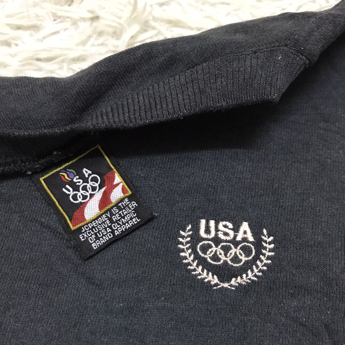 USA Olympics Vintage Jc Penney Usa Olympic Small Logo Sweatshirt Size US M / EU 48-50 / 2 - 5 Thumbnail