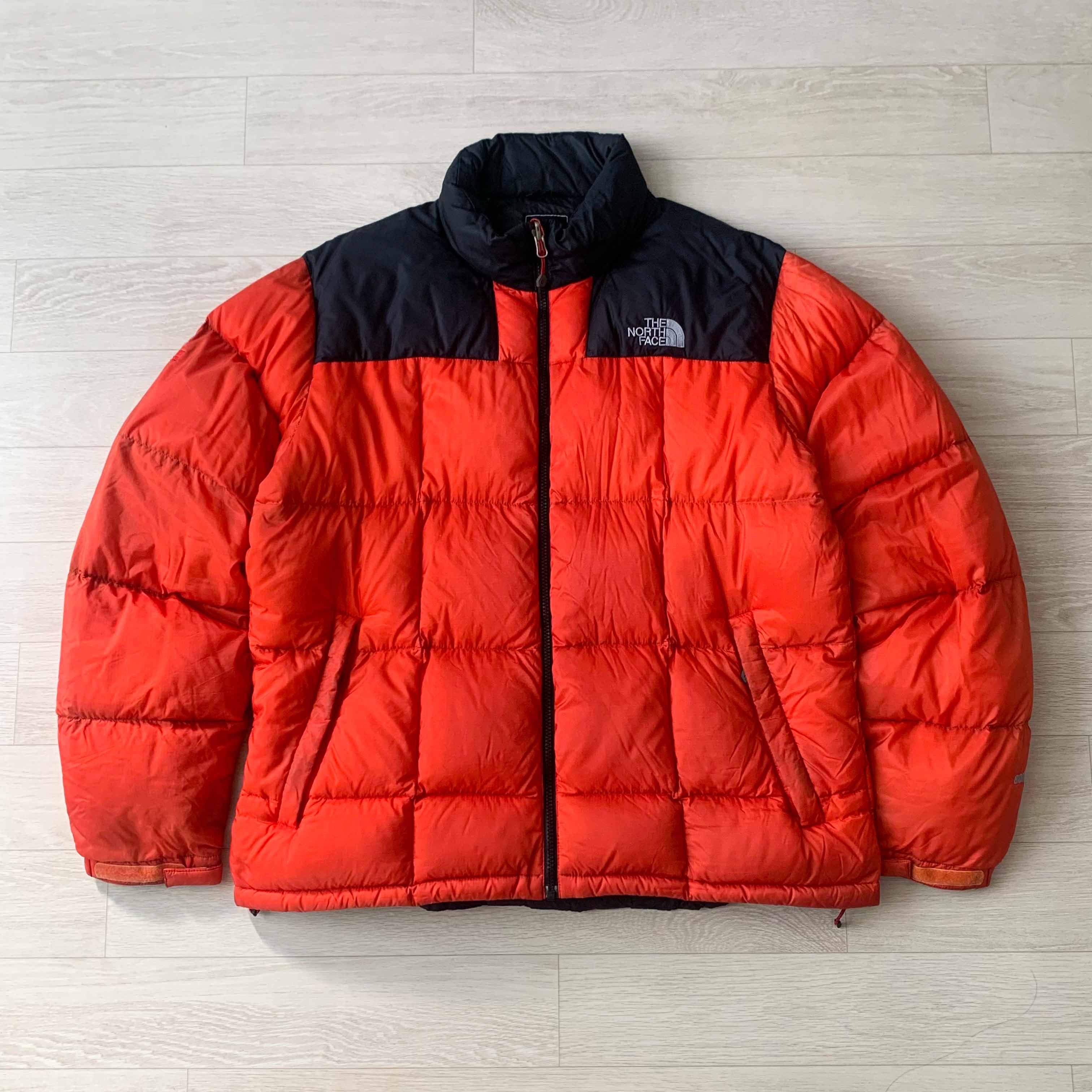 image of The North Face 800 Puffer Jacket in Orange, Men's (Size XL)