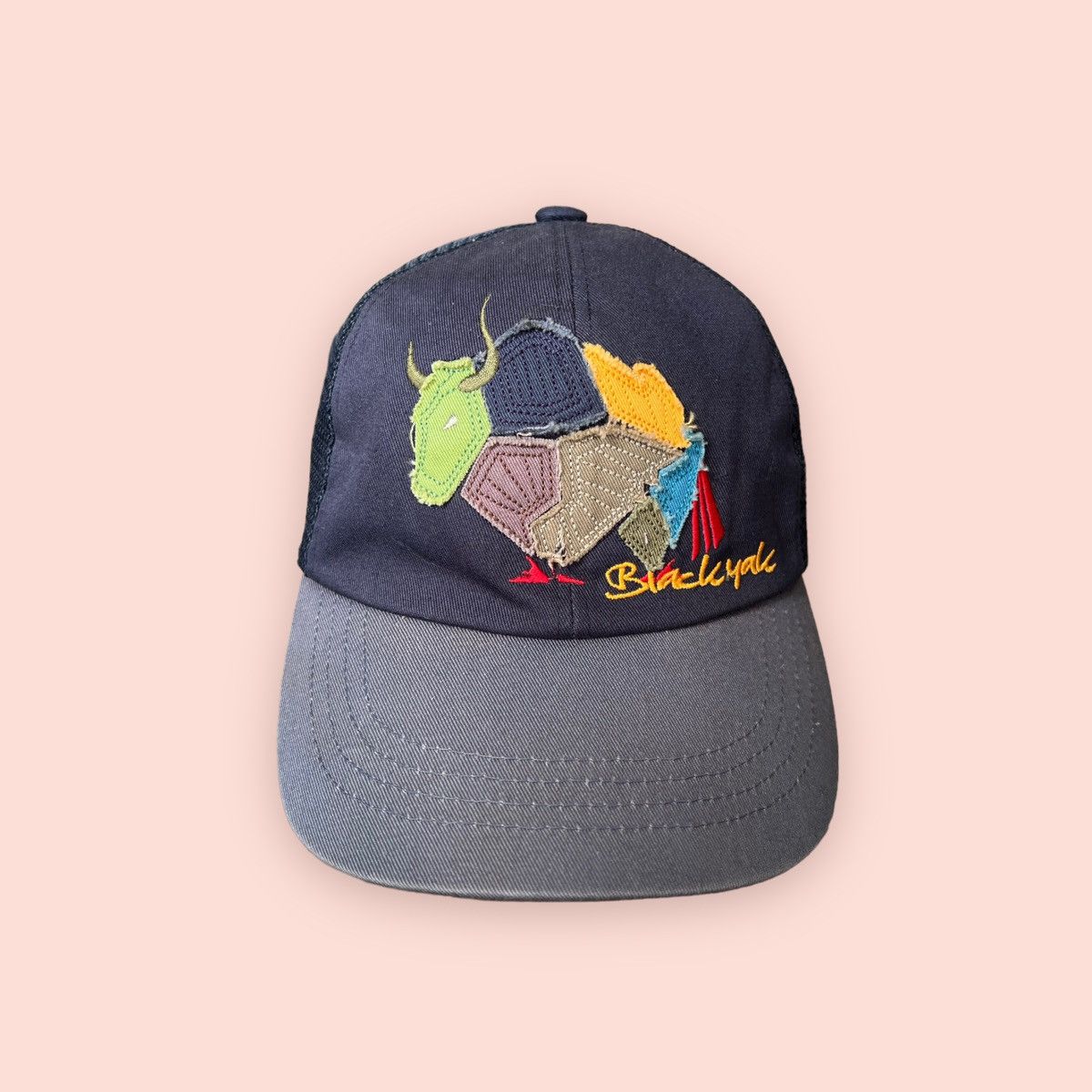 BLACK YAK PATCHES LOGO TRUCKER SNAPBACK
