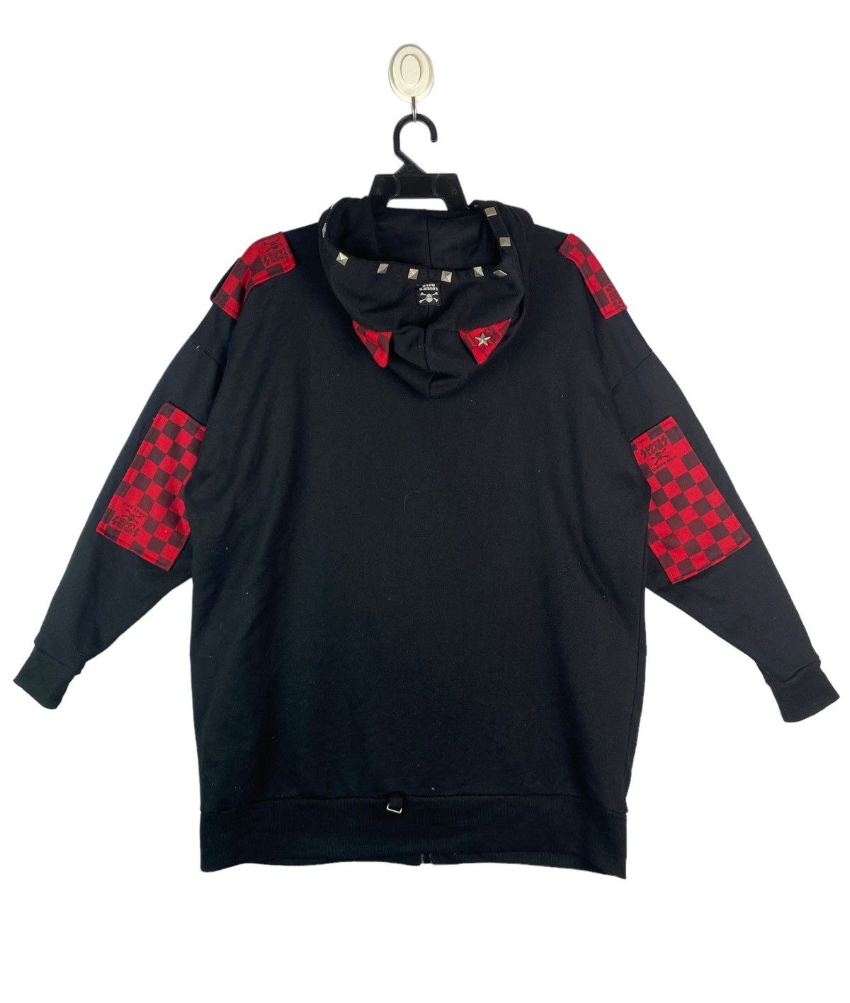 Japanese Brand Vtg 90s SUPER LOVER for rock and rock at heart devil hoodies Size ONE SIZE - 6 Thumbnail