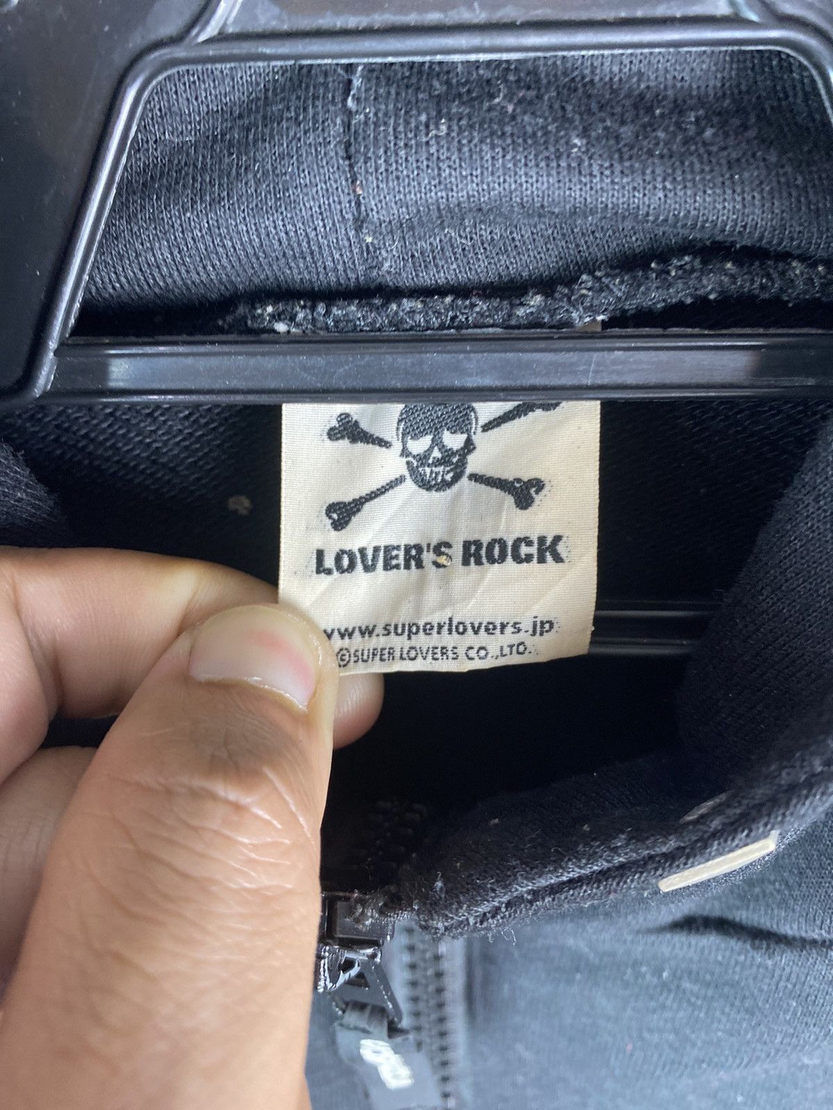 Japanese Brand Vtg 90s SUPER LOVER for rock and rock at heart devil hoodies Size ONE SIZE - 7 Thumbnail