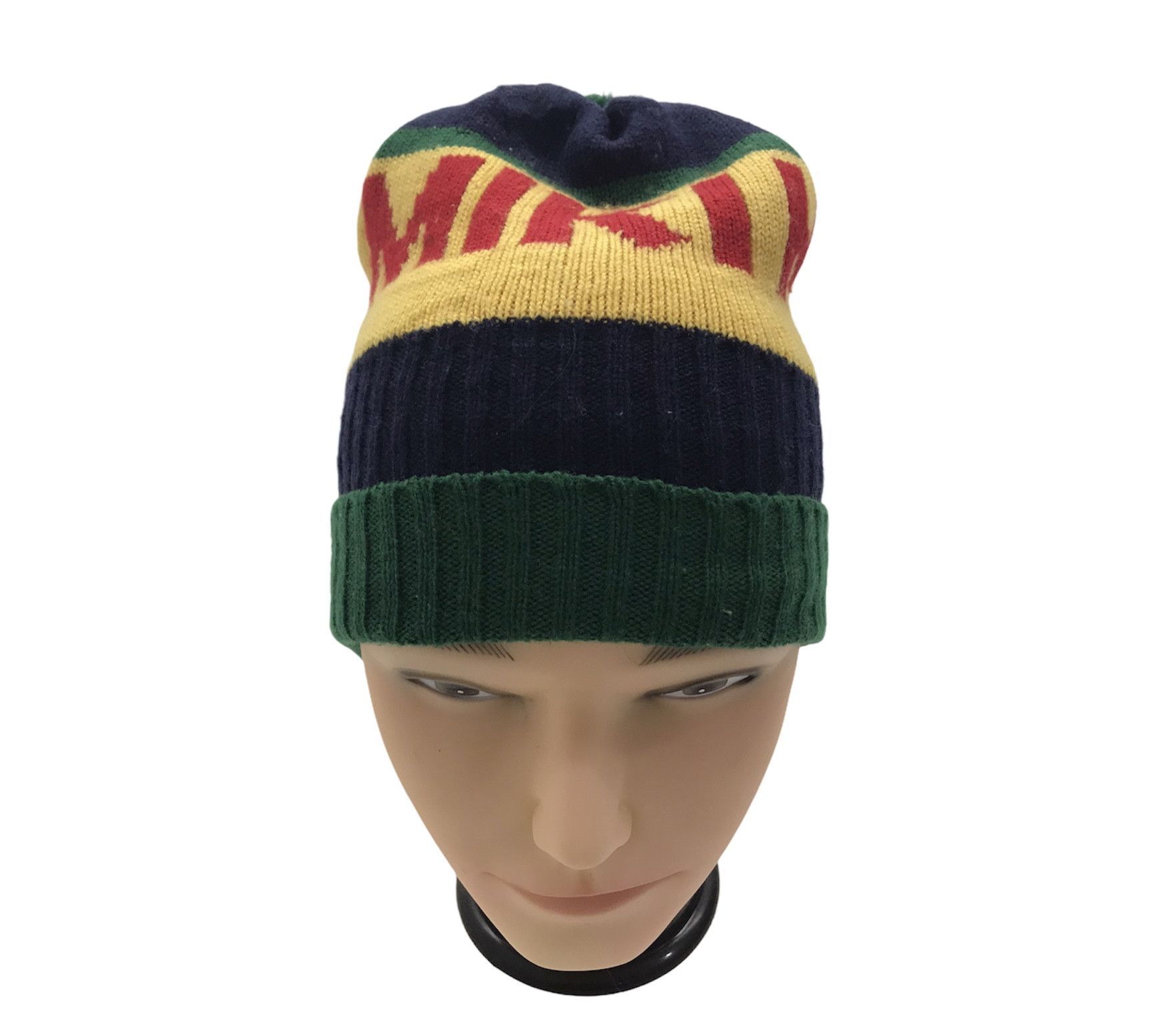 image of Cartoon Network x Mickey Mouse Rasta Beani Miki House Hat, Men's