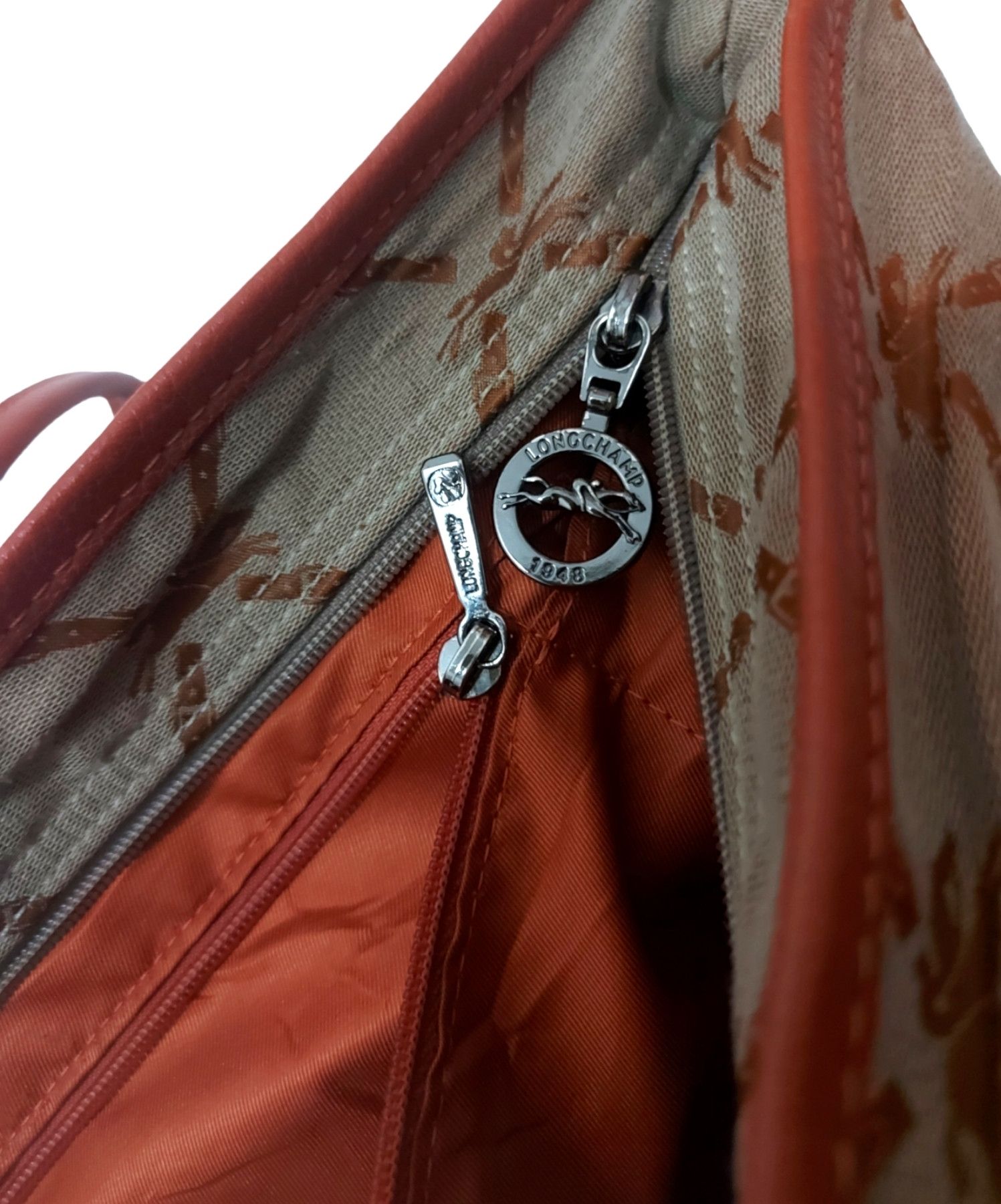Longchamp RARE! VTG LONGCHAMP MADE IN FRANCE JACQUARD PLIAGE Size ONE SIZE - 9 Thumbnail