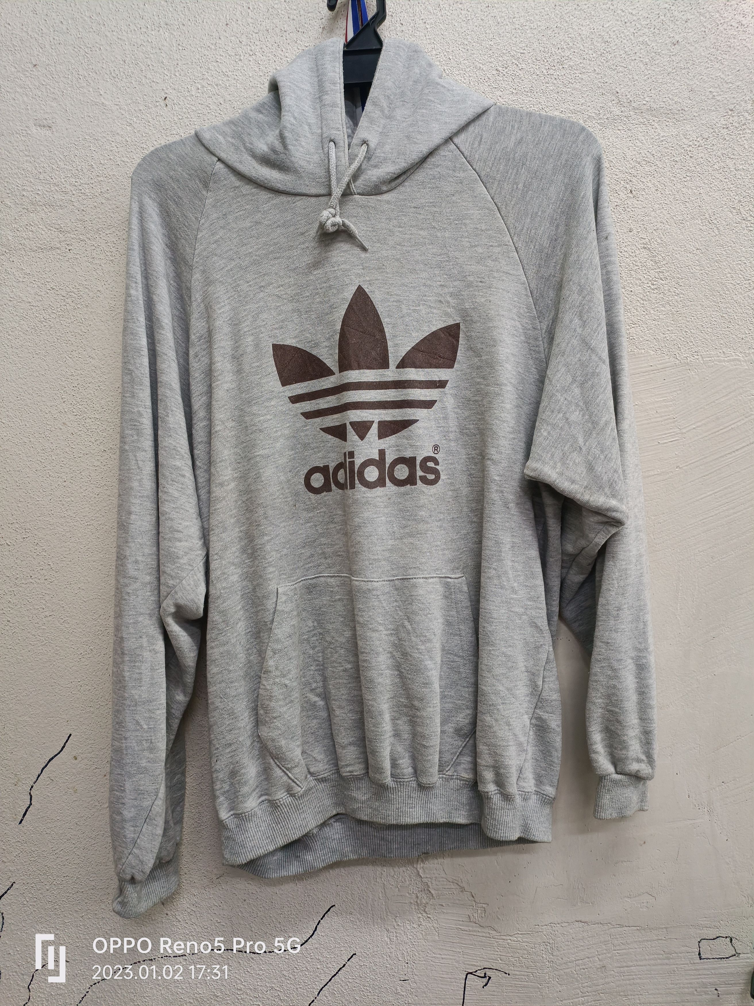 Vintage Adidas Big Logo Hoodies
