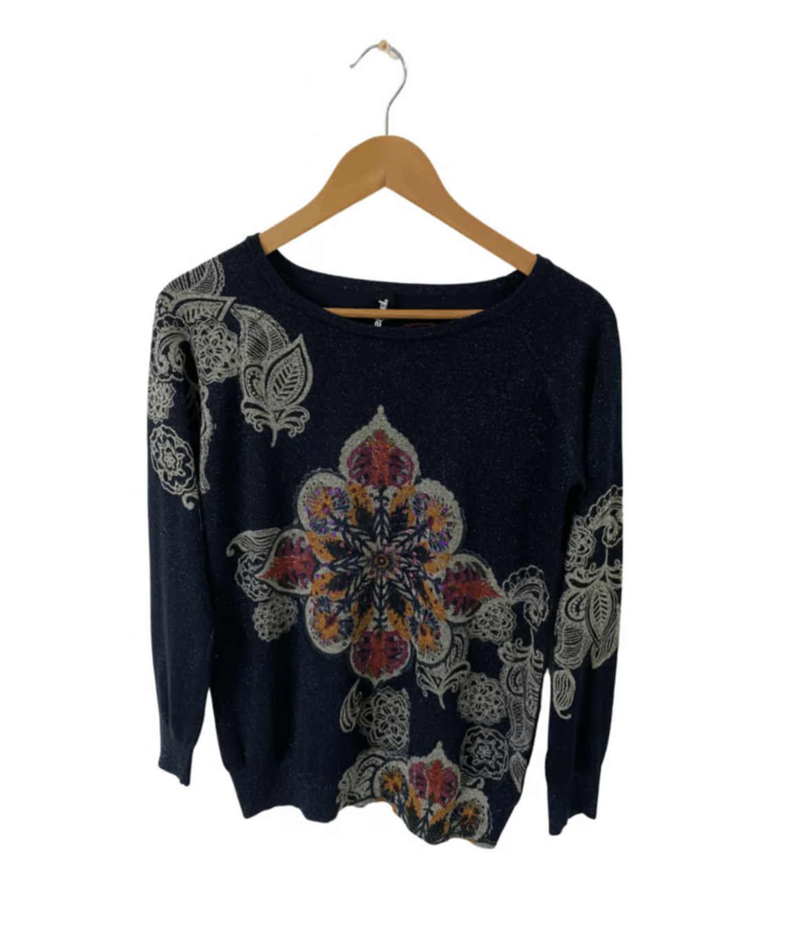 Desigual 25wwbw05 Women's Blouse (Pack of 1), Black, XS