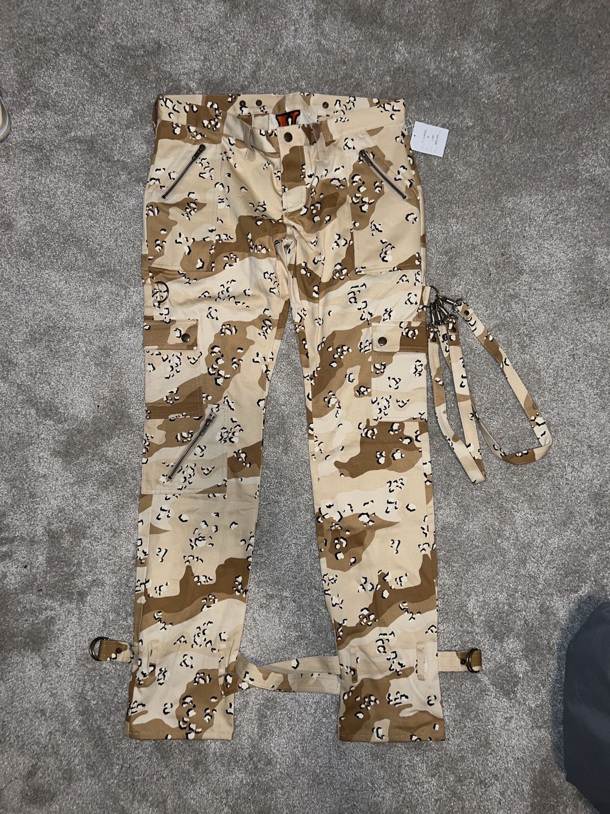 Vlone desert camo bondage pants Bottoms