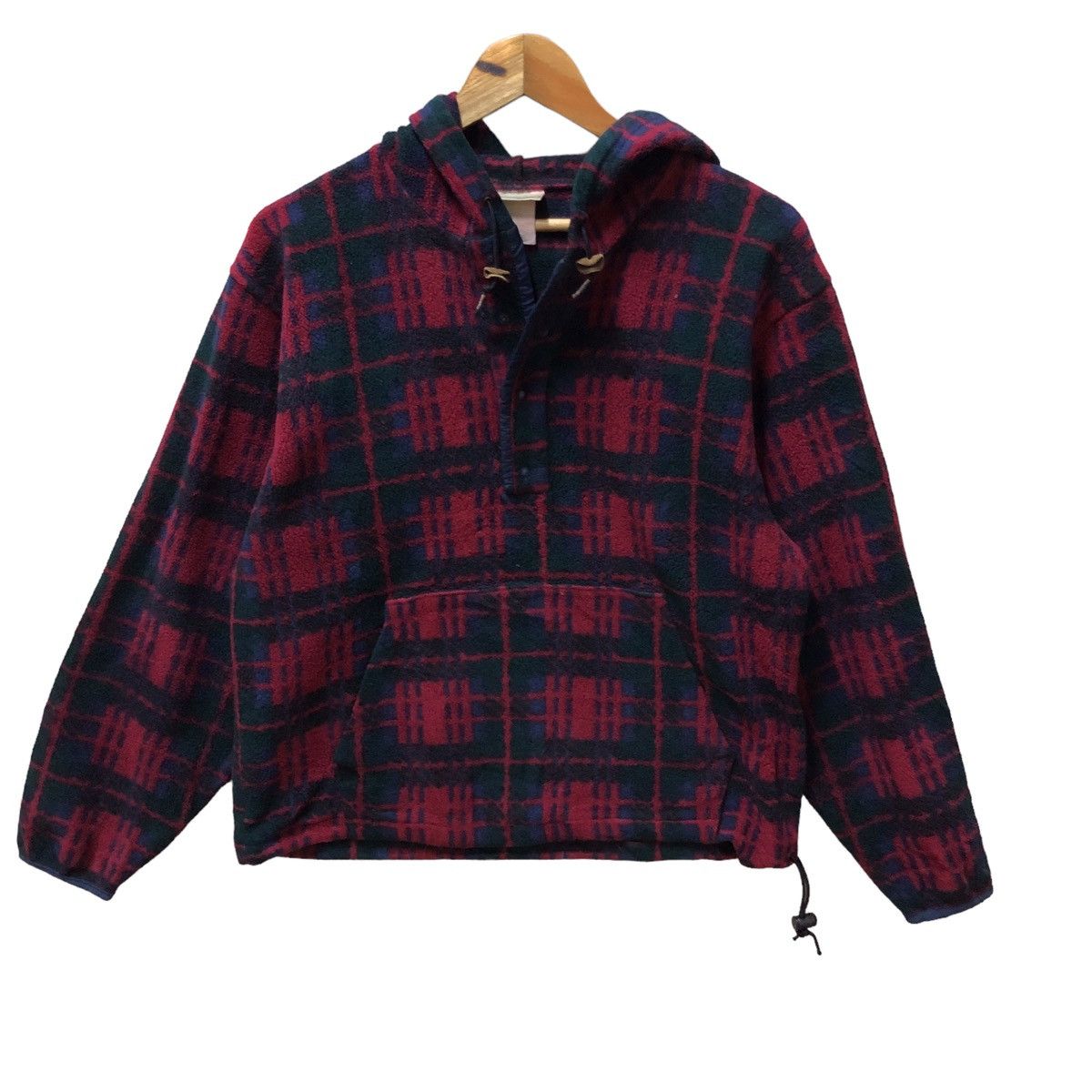 Vintage l.l bean hooded fleece