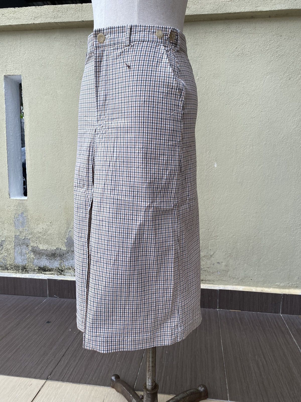 45rpm small checked midi Size 29" - 1 Thumbnail