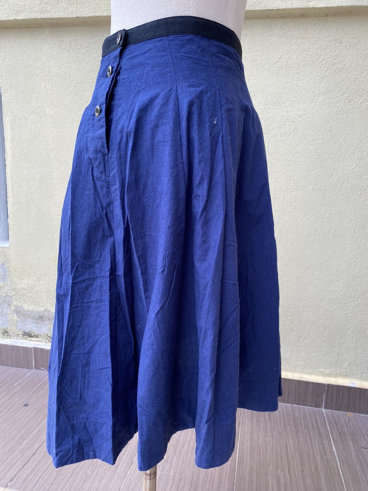 Margaret Howell blue skirt Size 27" / US 4 / IT 40 - 4 Thumbnail