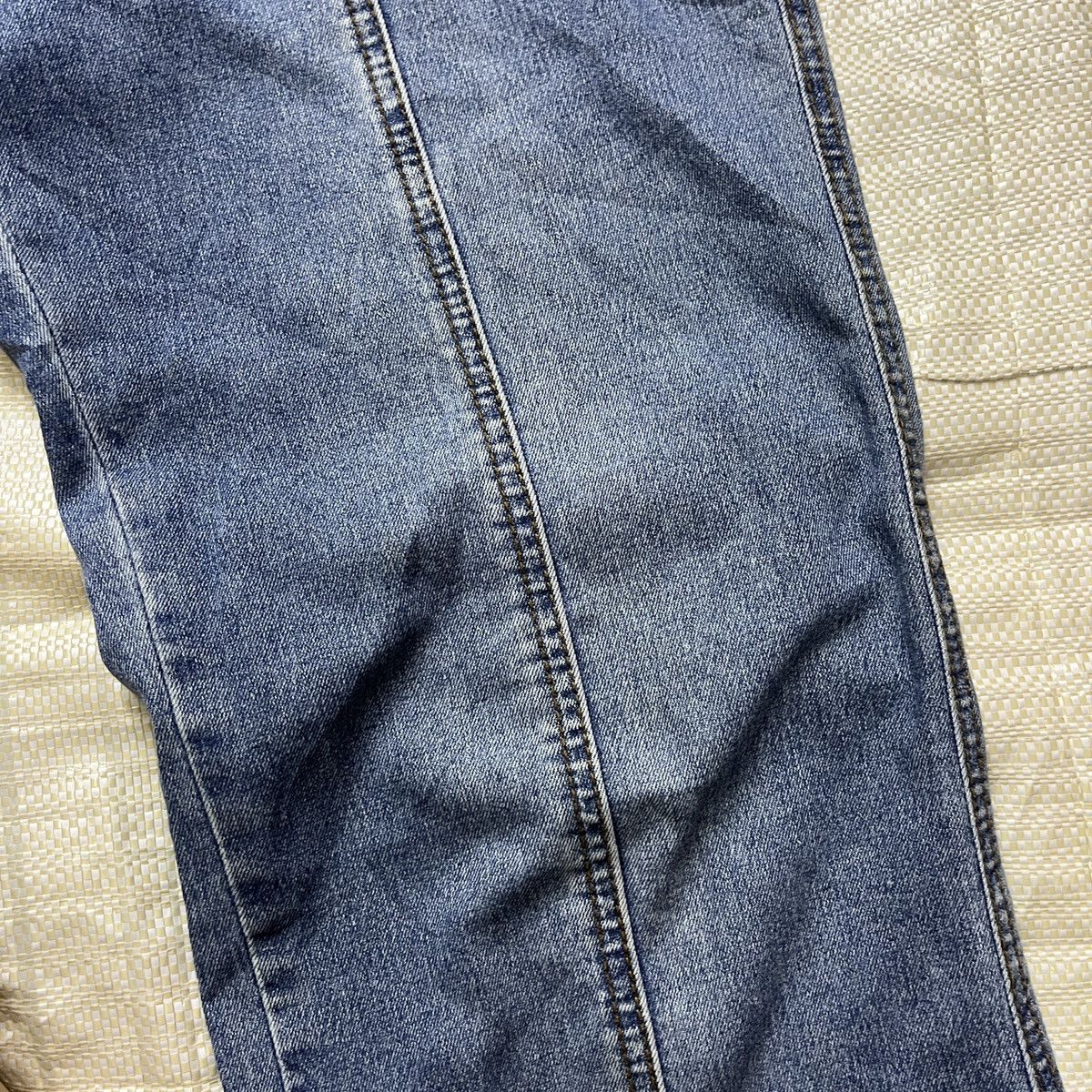 Japanese Brand Flared Boot Cut Denim Jeans Japanese Brand Size US 30 / EU 46 - 11 Thumbnail