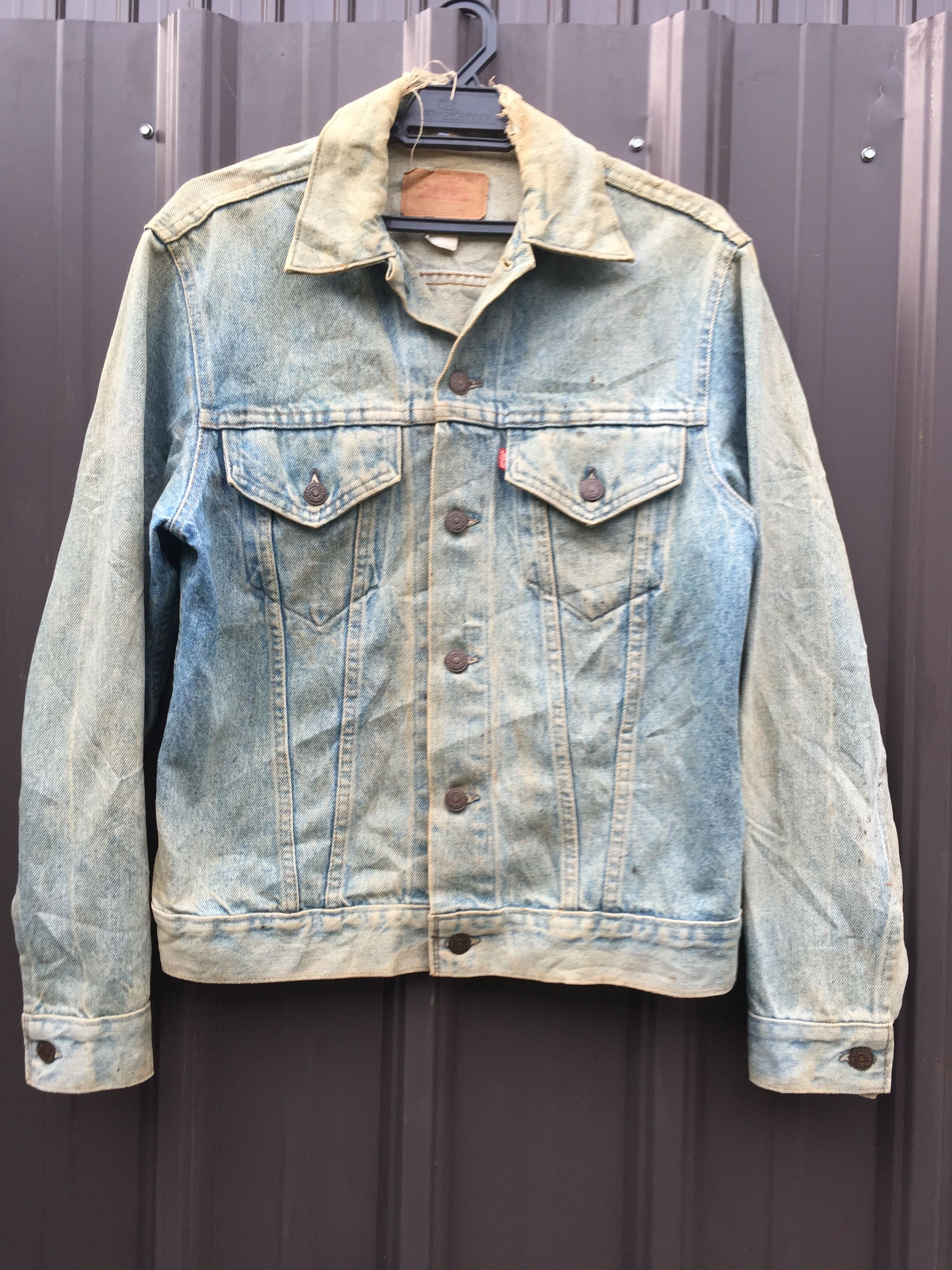 Levi's × Vintage Vintage Levi’s Strauss & Co Distressed Jacket Size US S / EU 44-46 / 1 - 1 Thumbnail