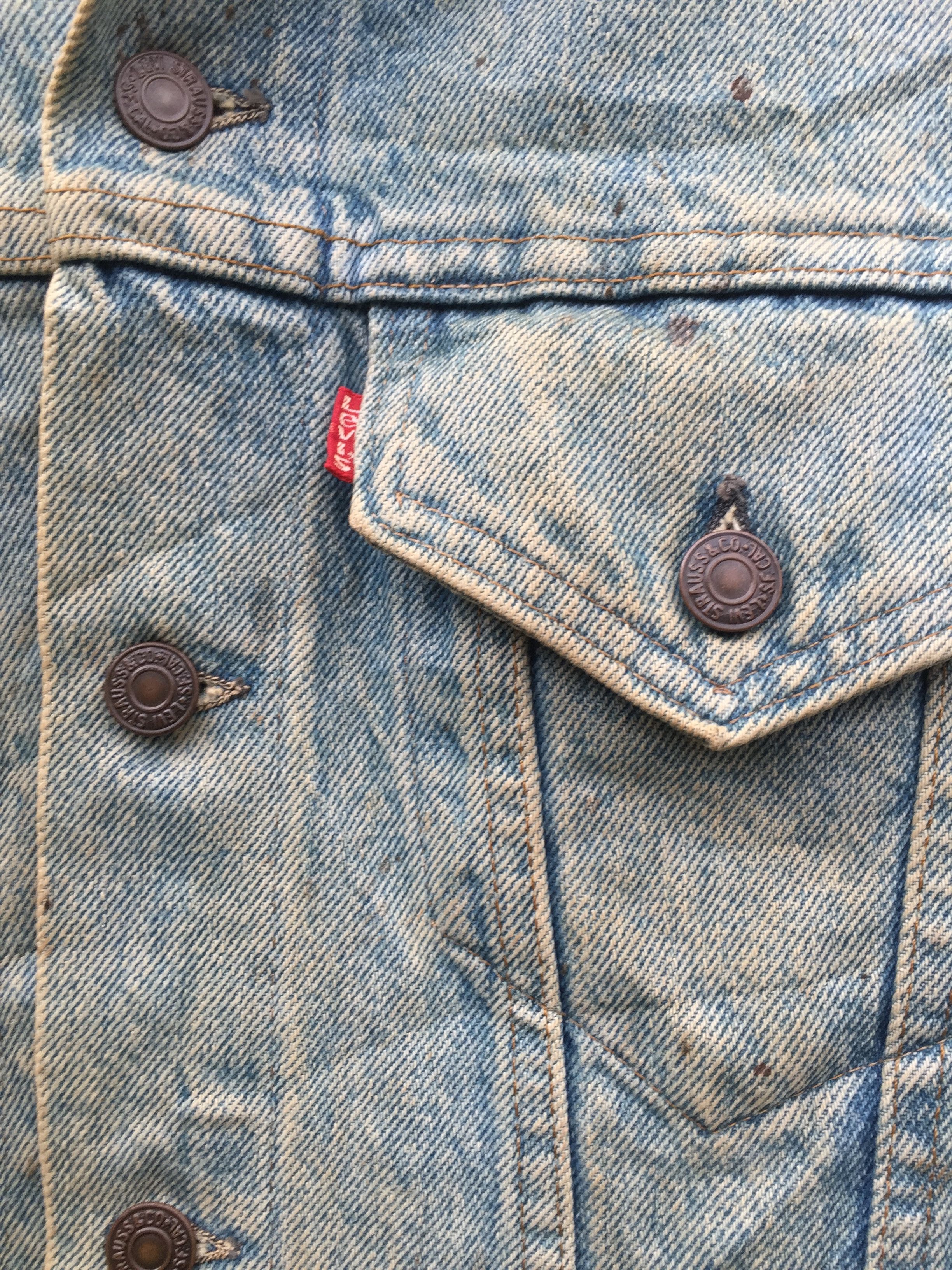 Levi's × Vintage Vintage Levi’s Strauss & Co Distressed Jacket Size US S / EU 44-46 / 1 - 3 Thumbnail