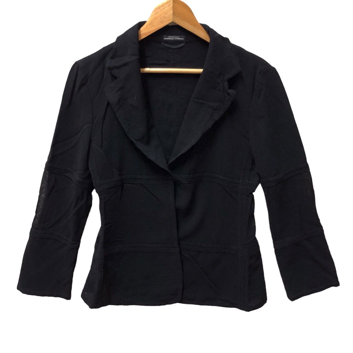 Shoshanna Ruffle One Shoulder Swimsuit Size New Navy