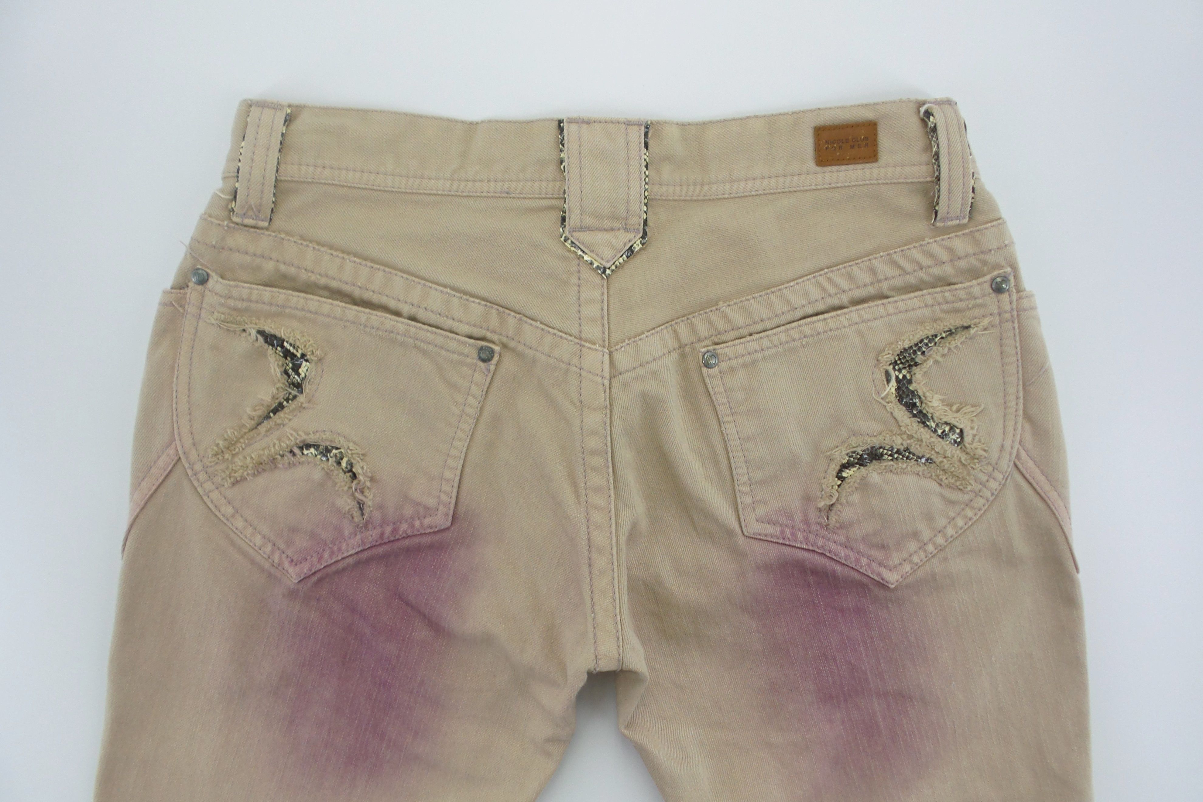 Japanese Brand Nicole Club For Men Jeans W30xL33 Size US 30 / EU 46 - 8 Thumbnail