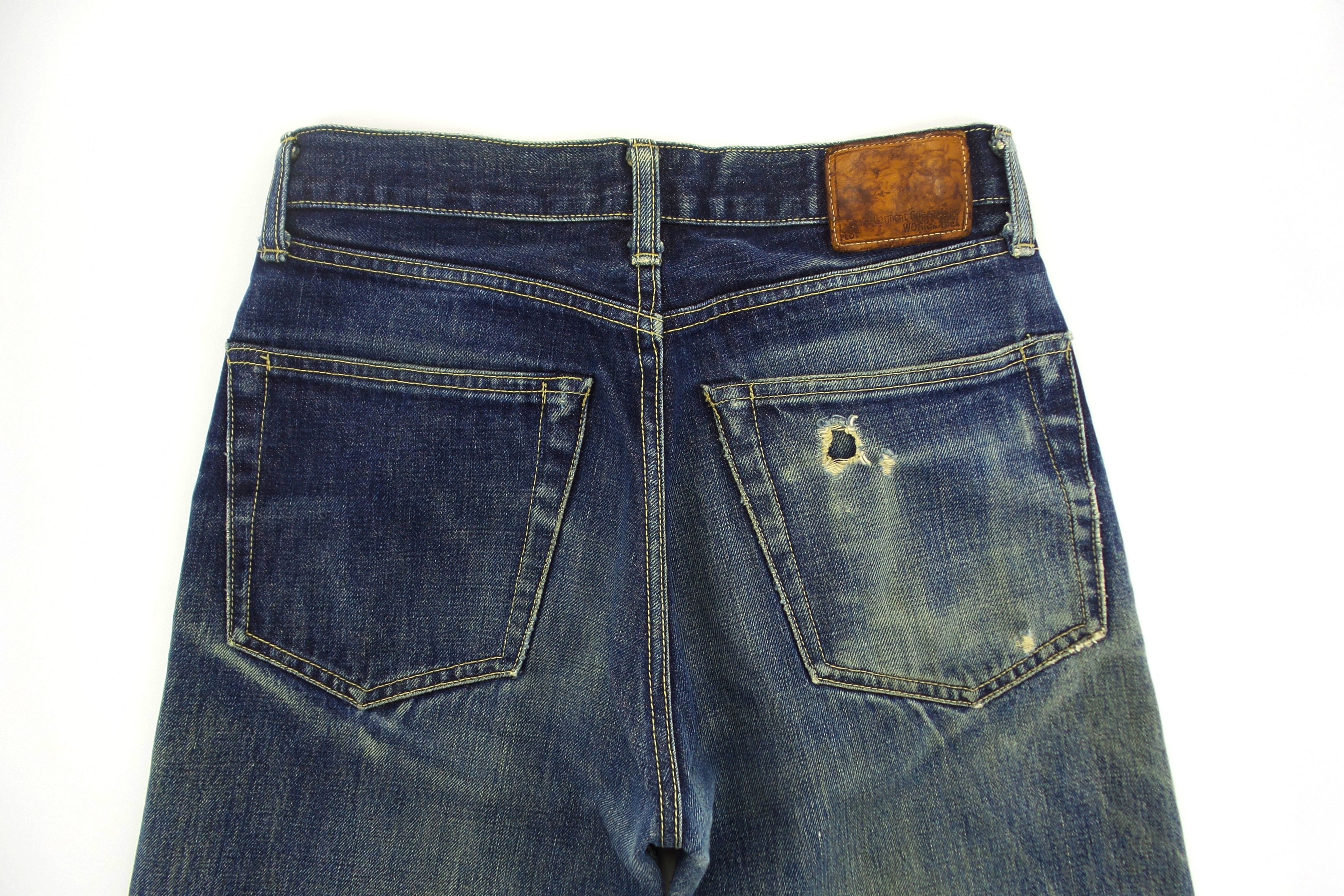 EastBoy Stonewashed Selvedge Jeans W28xL37.5