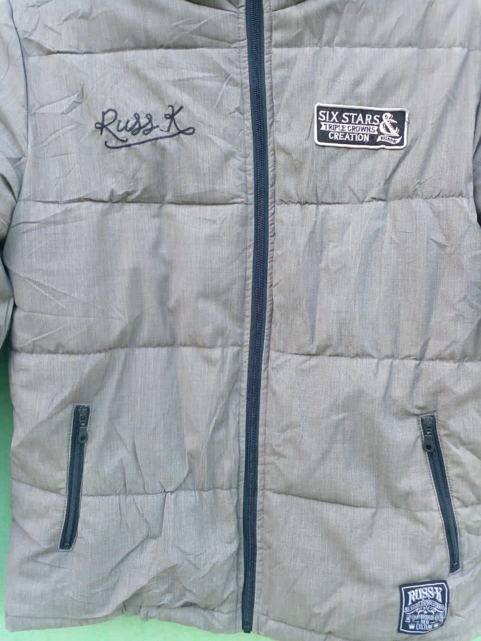 Japanese Brand PUFFER RUSS.K. (GJ20) Size US L / EU 52-54 / 3 - 8 Thumbnail
