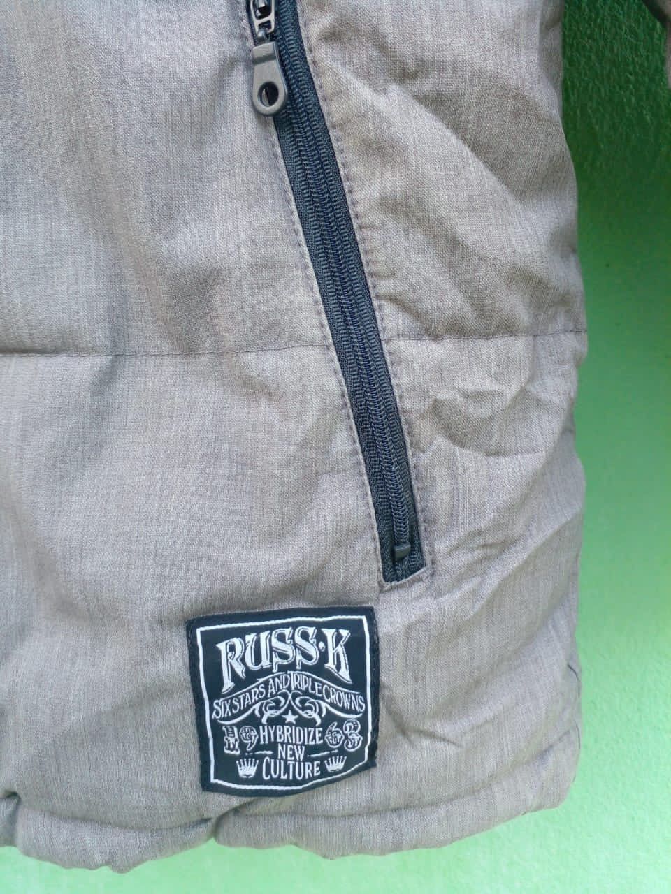 Japanese Brand PUFFER RUSS.K. (GJ20) Size US L / EU 52-54 / 3 - 13 Thumbnail