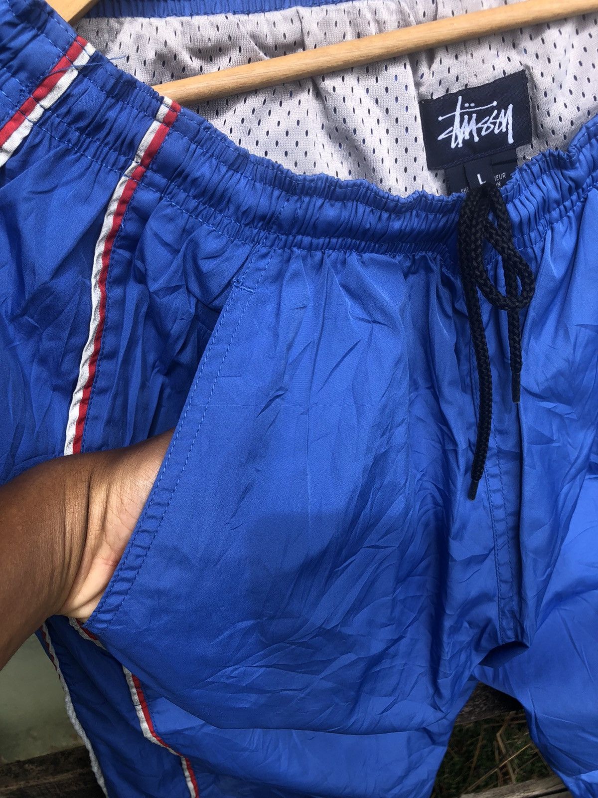 Stussy Vintage Stussy Track Pants 90s Size US 33 - 7 Thumbnail