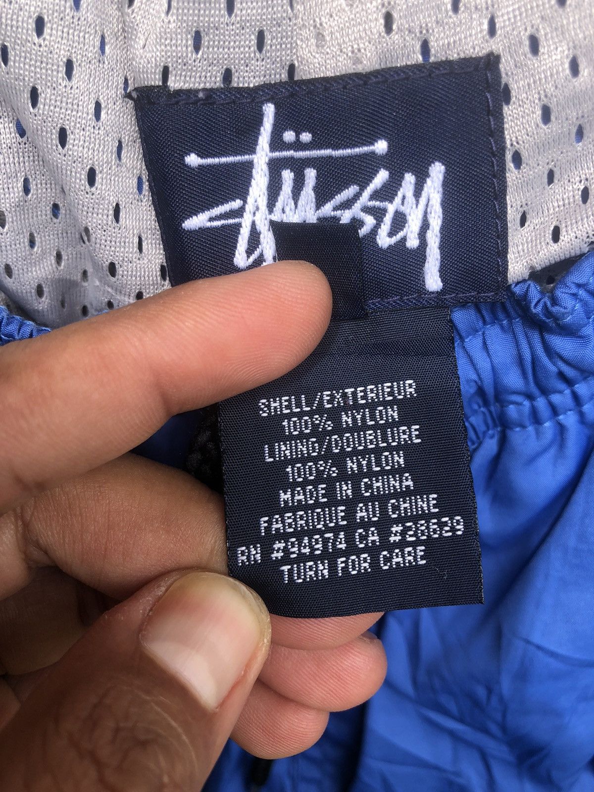 Stussy Vintage Stussy Track Pants 90s Size US 33 - 5 Thumbnail