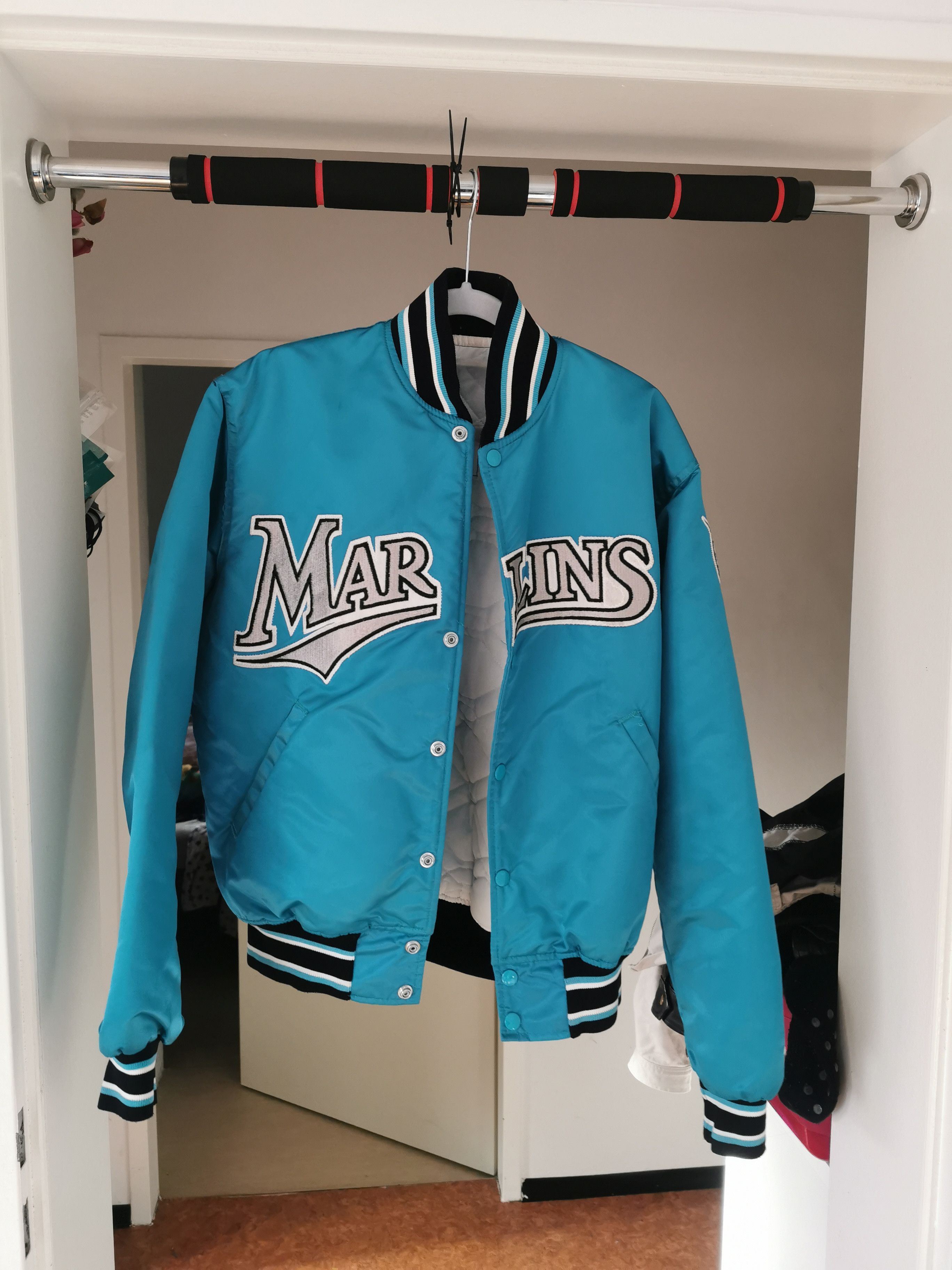 Starter Vintage Florida Marlins MLB Starter Varsity Jacket Starter Vintage Florida Marlins MLB Starter Varsity Jacket