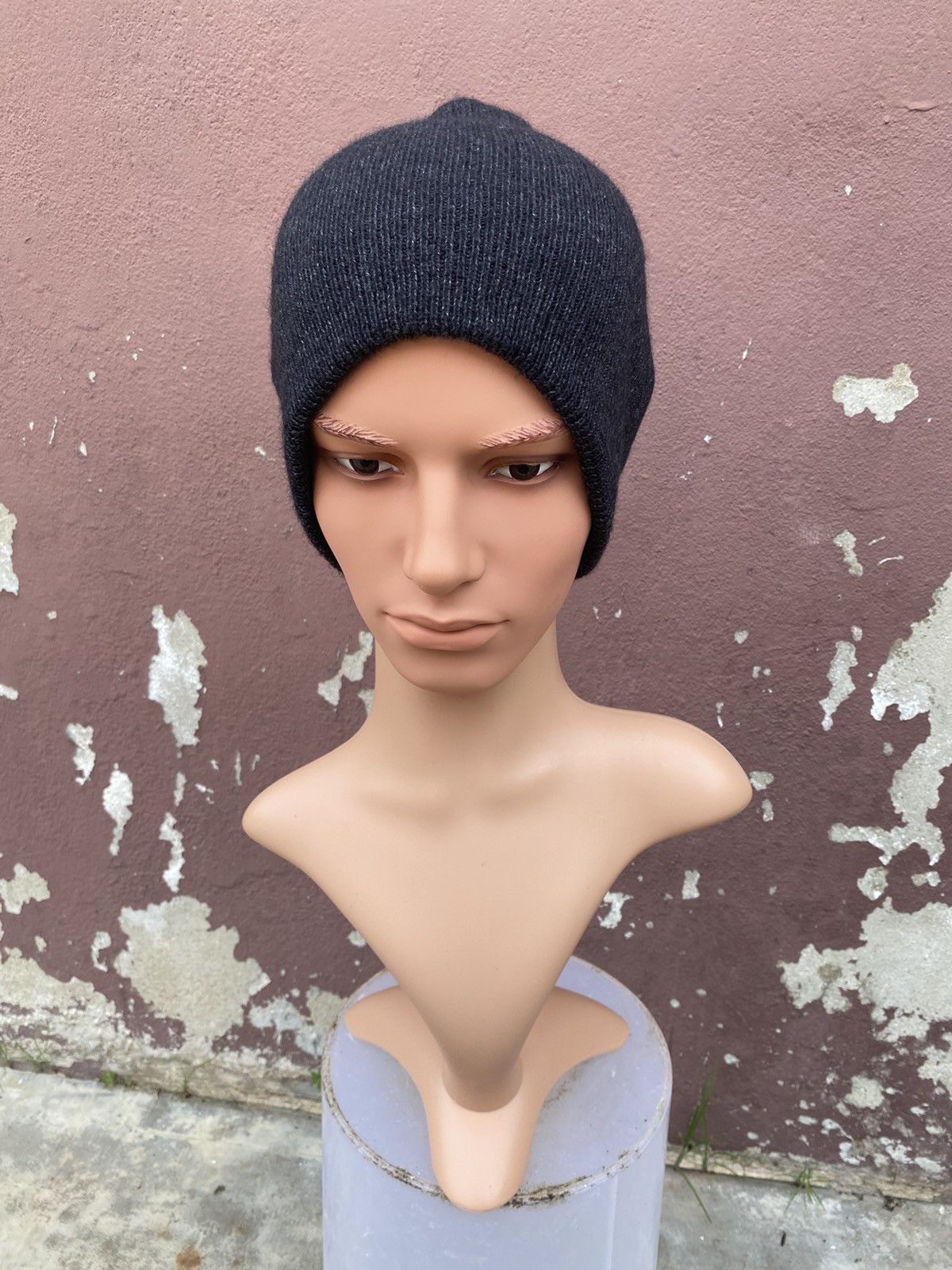 wjk WJK Japanese Brand Plain Beanie Hat Size ONE SIZE - 1 Thumbnail