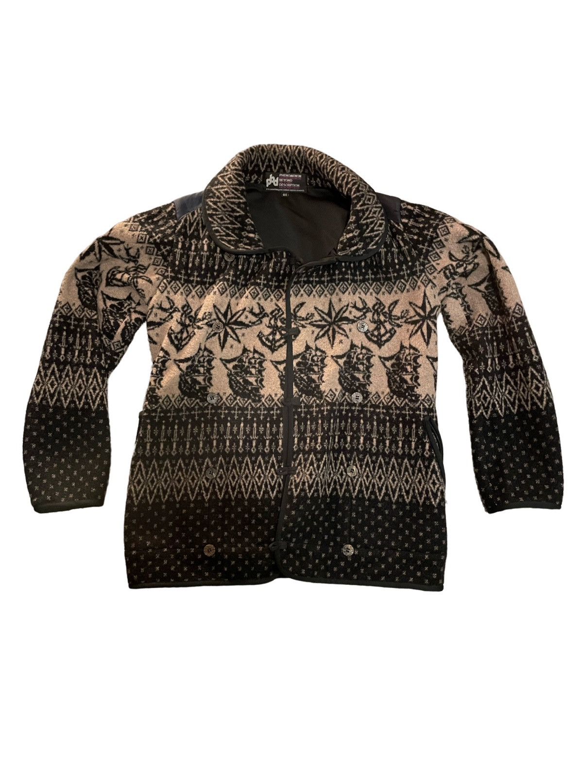Japanese Brand × PHENOMENON × Vintage PHENOMENON KNIT JACKET