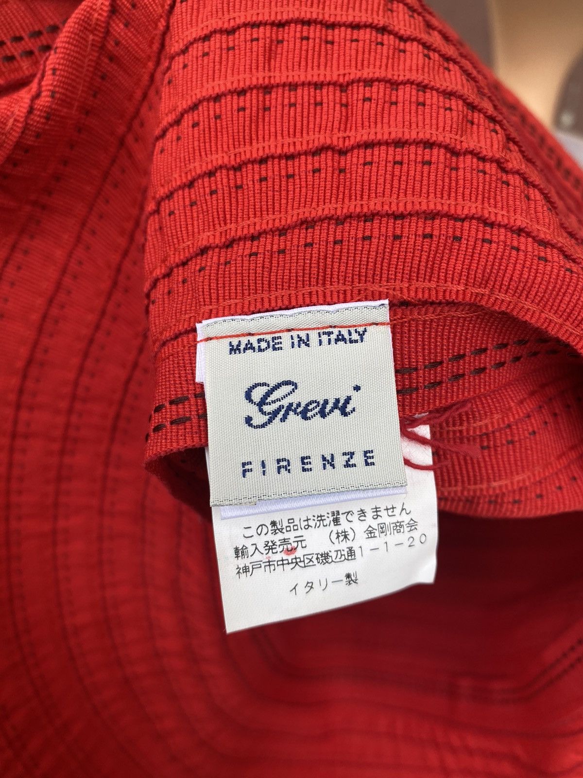 Designer Grevi Firenze Made in Italy Bucket Hat Size ONE SIZE - 5 Thumbnail