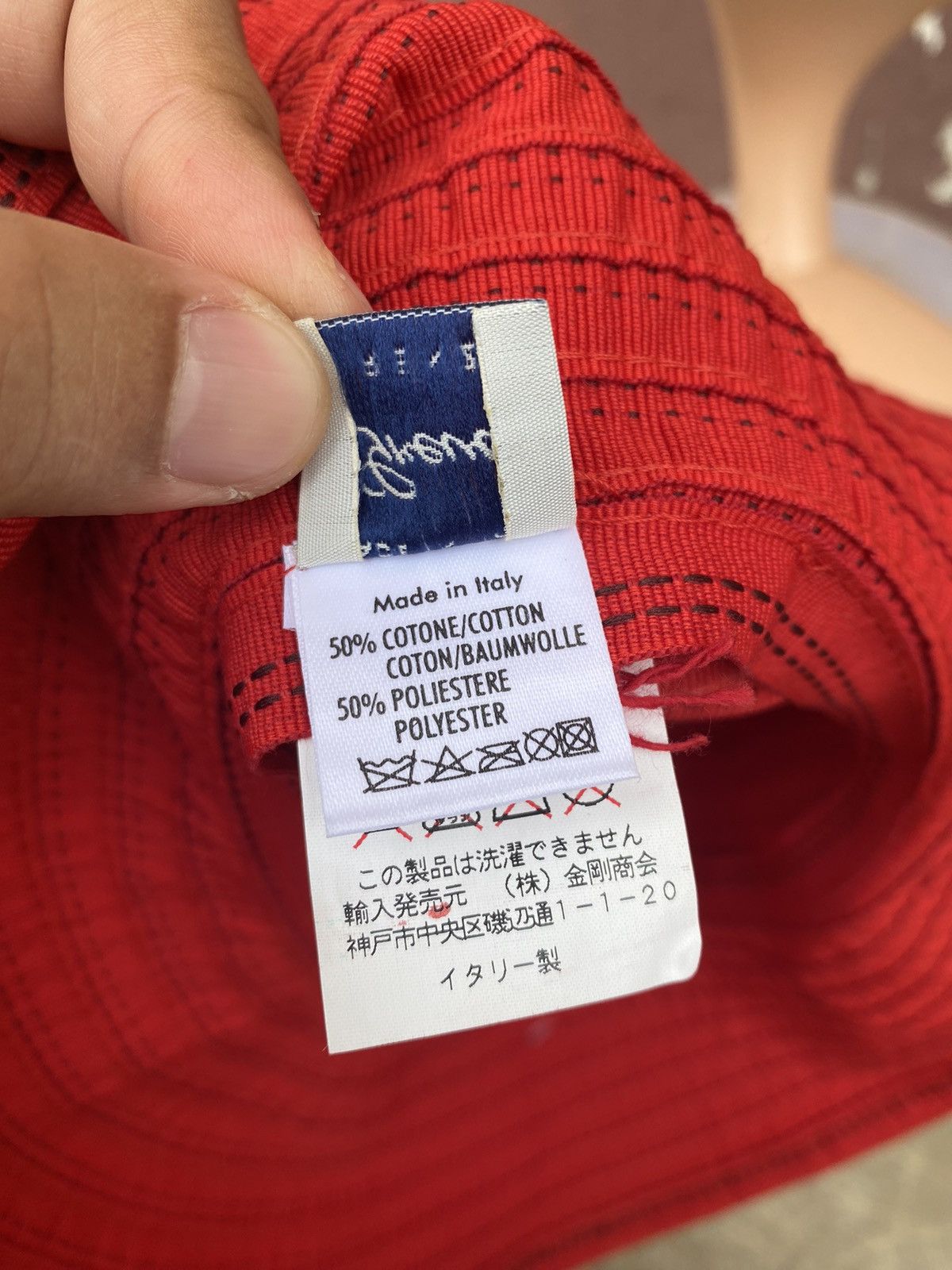 Designer Grevi Firenze Made in Italy Bucket Hat Size ONE SIZE - 6 Thumbnail