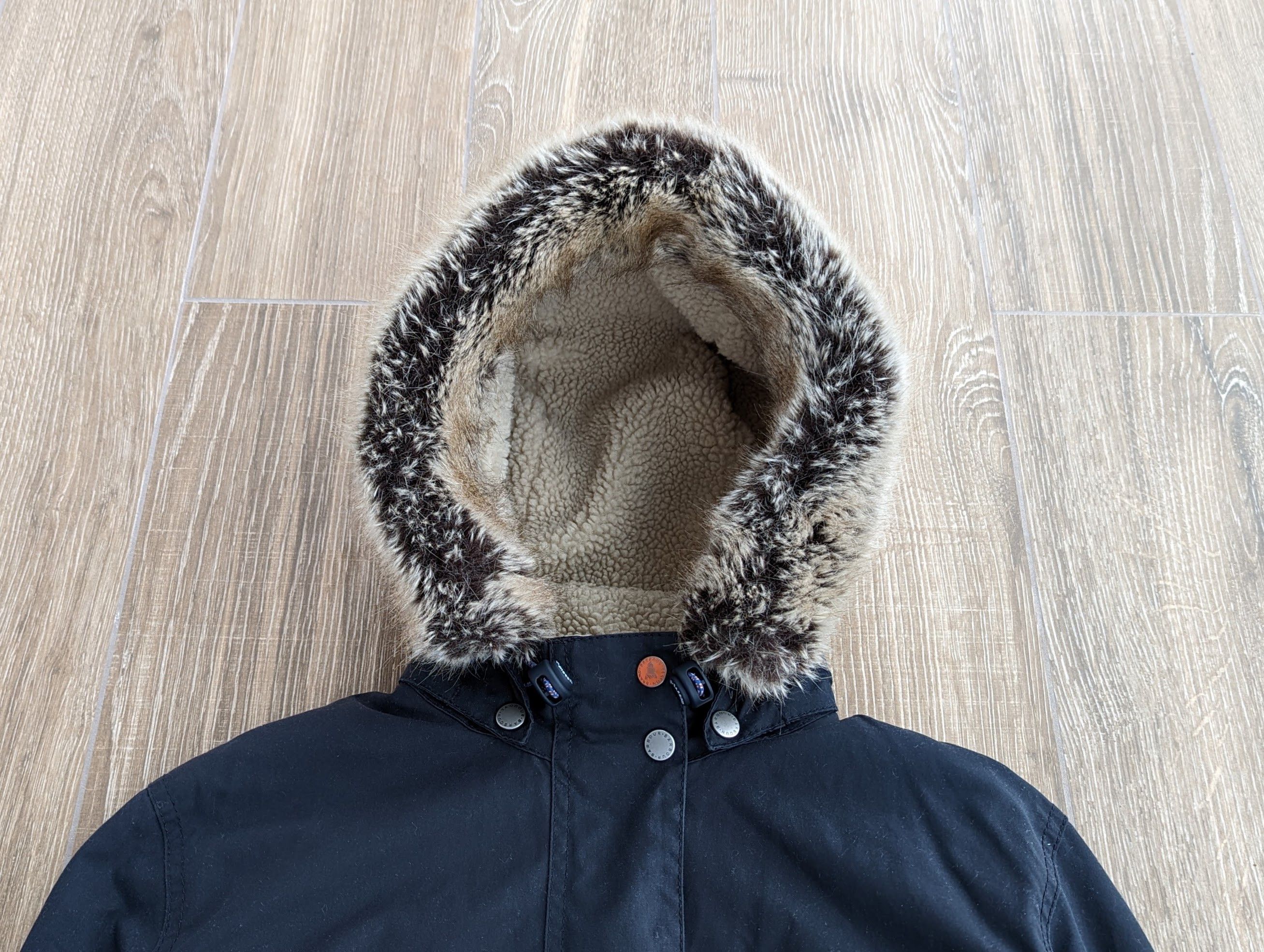Barbour Barbour Carribena Wax Faux Hooded Jacket England WaxedCotton Size M / US 6-8 / IT 42-44 - 5 Thumbnail