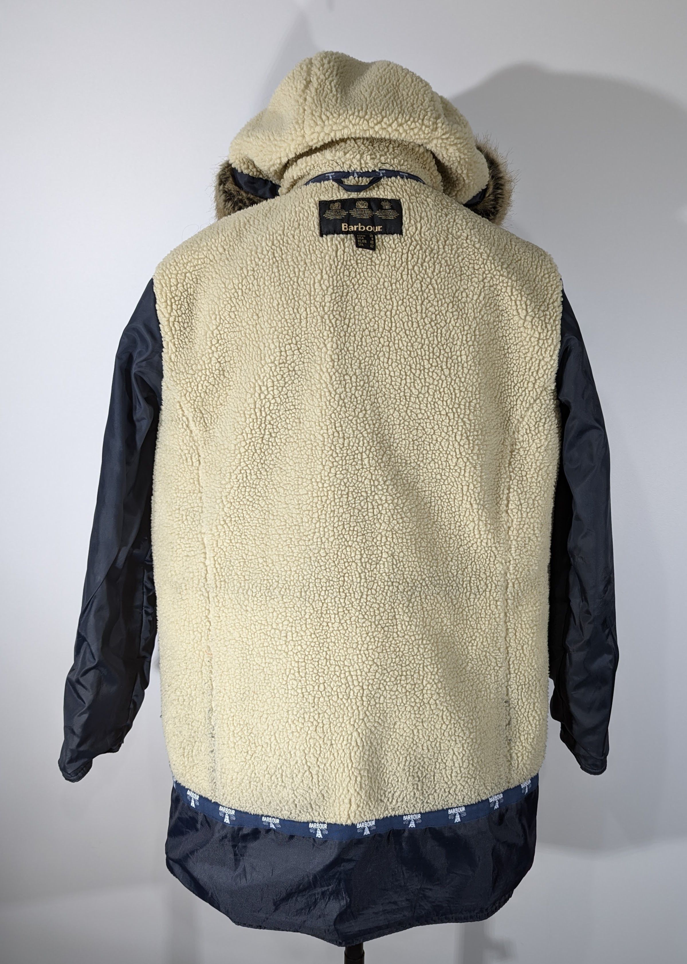 Barbour Barbour Carribena Wax Faux Hooded Jacket England WaxedCotton Size M / US 6-8 / IT 42-44 - 20 Thumbnail