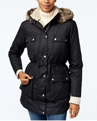 Barbour Barbour Carribena Wax Faux Hooded Jacket England WaxedCotton Size M / US 6-8 / IT 42-44 - 3 Thumbnail