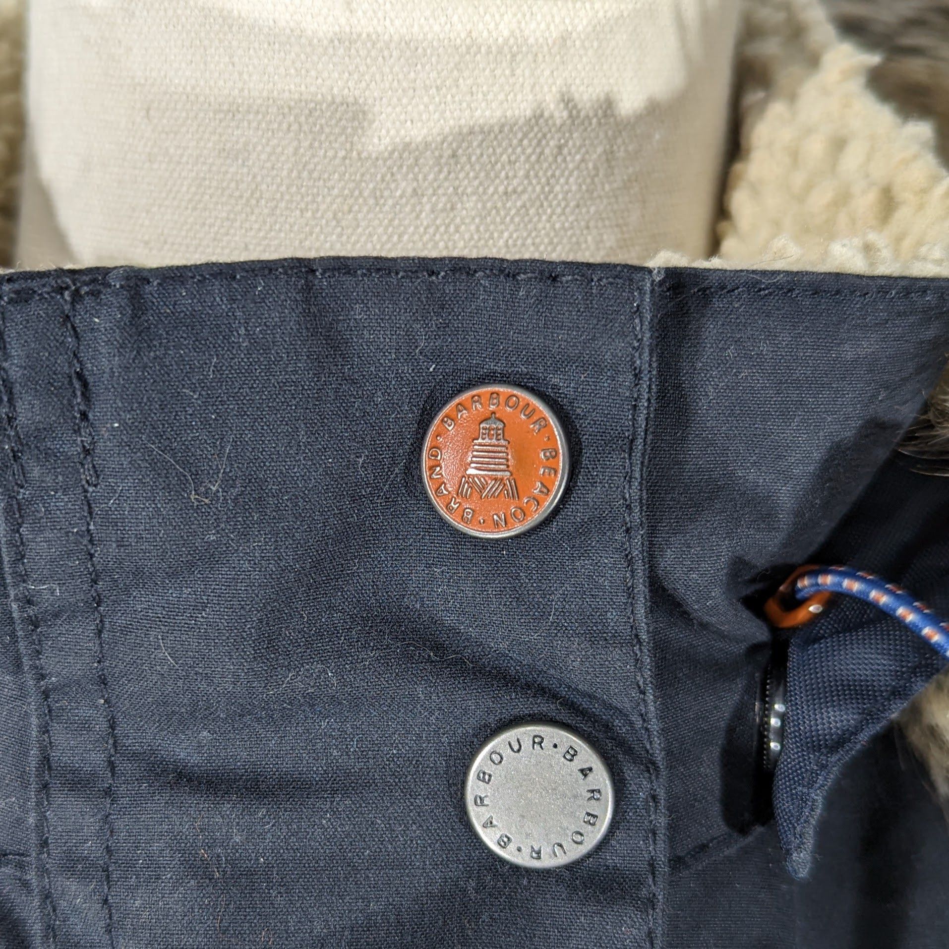 Barbour Barbour Carribena Wax Faux Hooded Jacket England WaxedCotton Size M / US 6-8 / IT 42-44 - 9 Thumbnail
