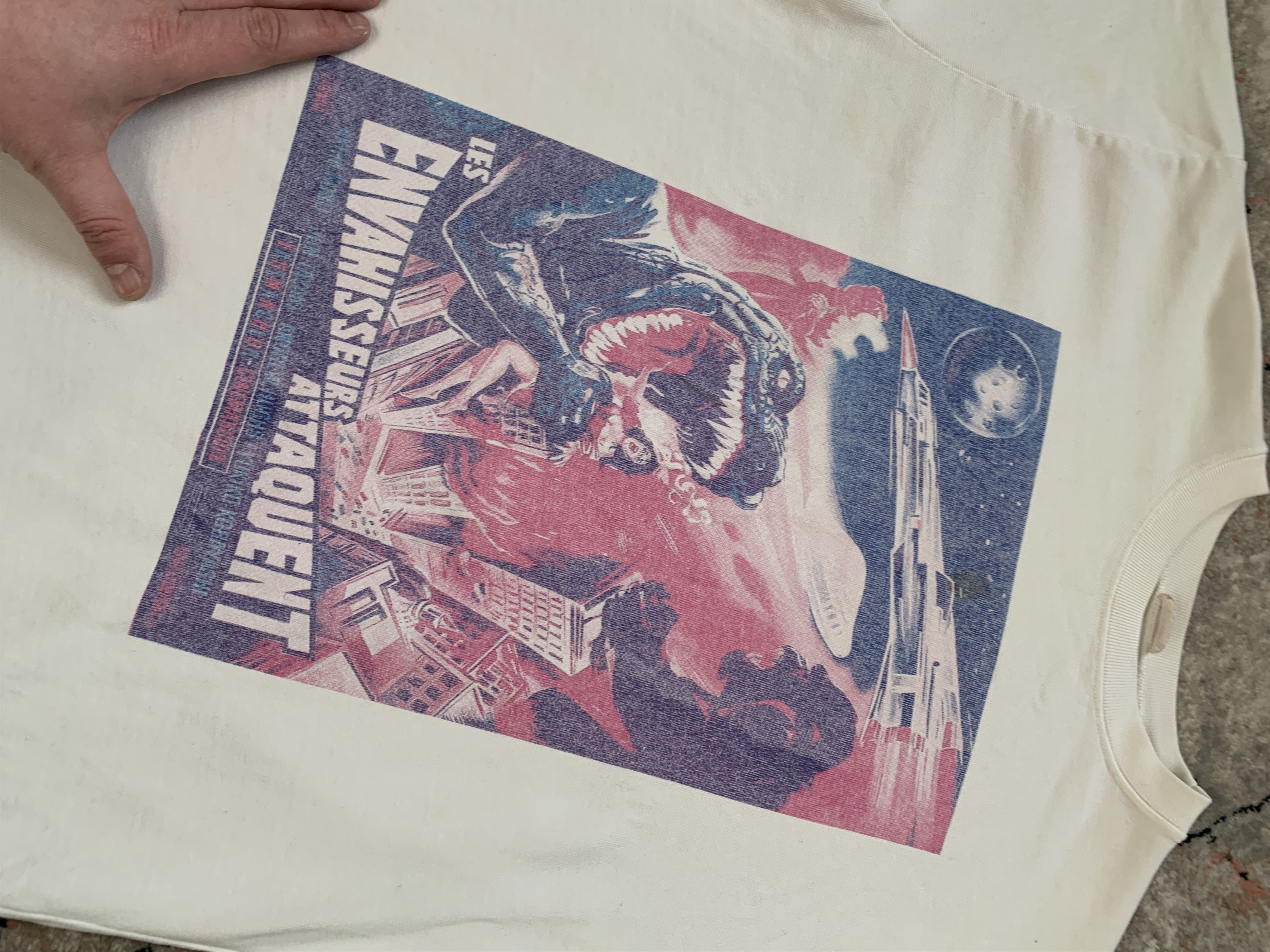 Vintage John Galt California Made In Italy T-Shirt Size US L / EU 52-54 / 3 - 4 Thumbnail