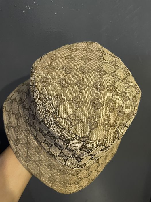 Gucci Vintage Gucci Monogram Bucket Hat Grailed