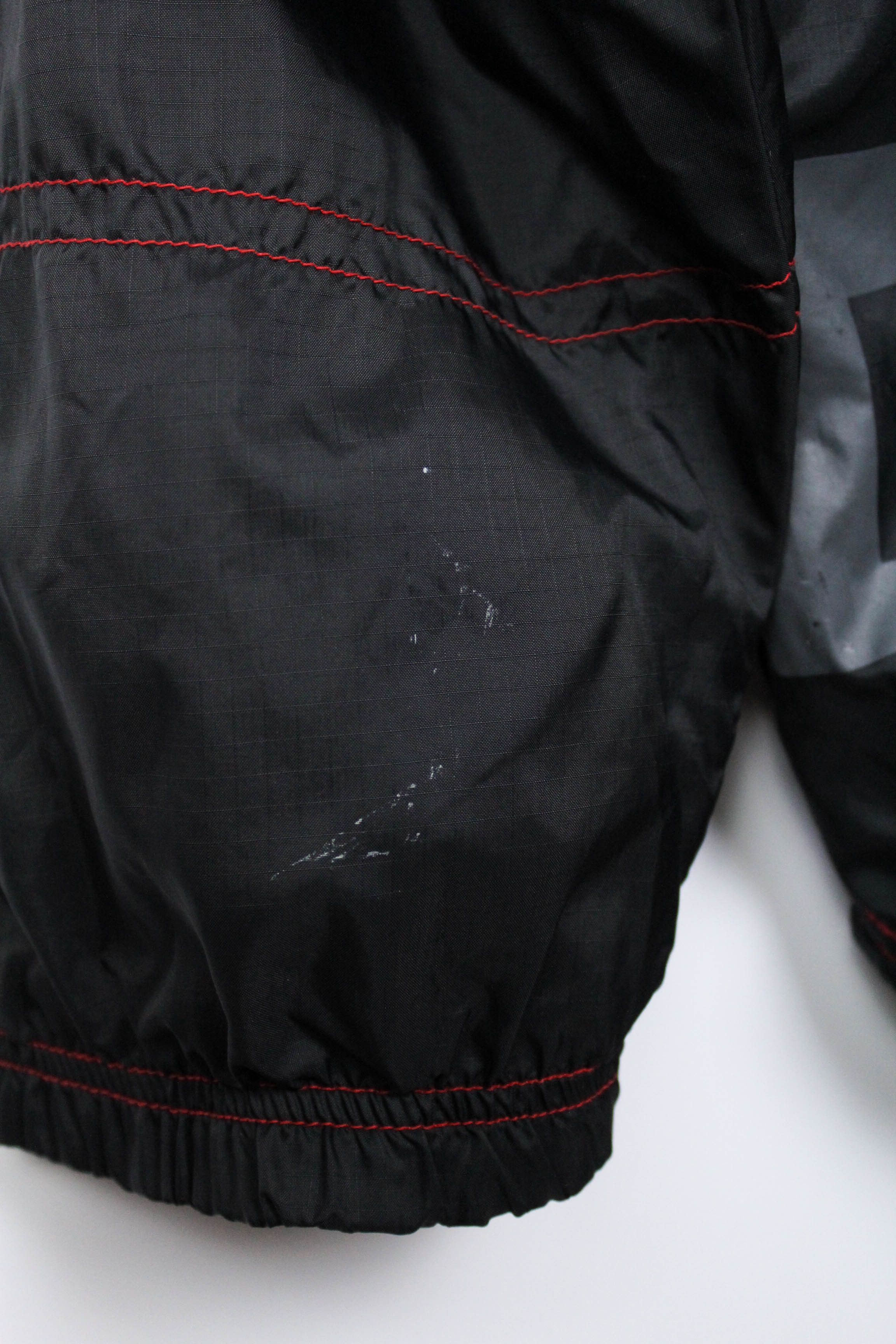 Nike Nike Vintage 90's Oversized Black Nylon Anorak Jacket Size US L / EU 52-54 / 3 - 10 Thumbnail