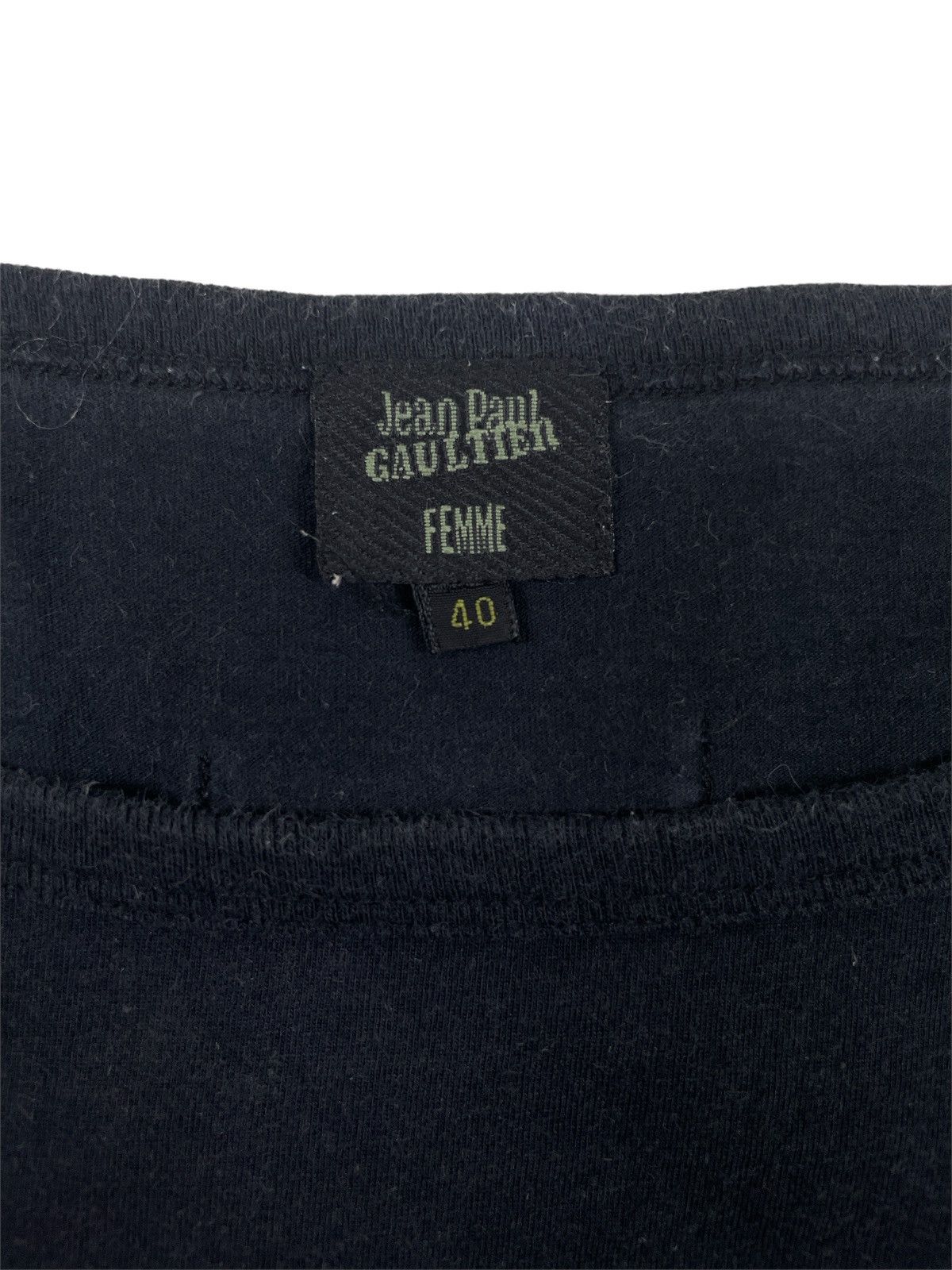 Jean Paul Gaultier 2000 JPG Femme Spell out Crop Tops Size S / US 4 / IT 40 - 5 Thumbnail