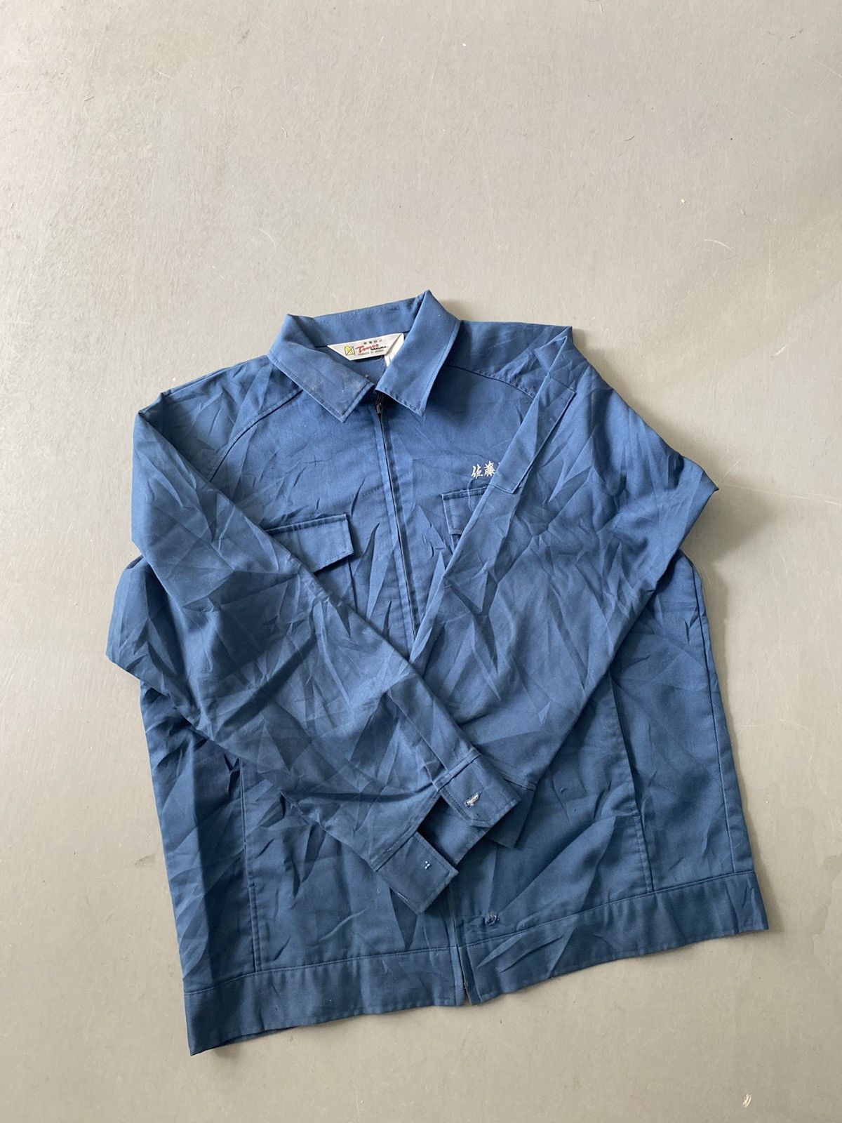 Japanese Brand Vintage ‘94 Tomoe Sakura Japan Work Wear Jacket Size US M / EU 48-50 / 2 - 3 Thumbnail