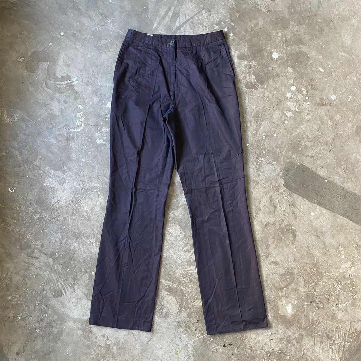 image of Dries Van Noten - Archived Gradient Trouser in Brown, Women's (Size 26)