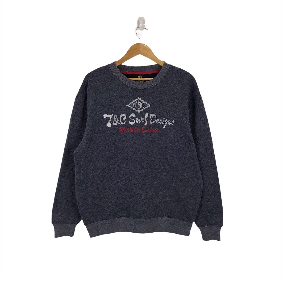 Other T&C Surf Design Hawaii Crewneck Pullover Jumper Sweatshirt Size US XL / EU 56 / 4 - 1 Thumbnail