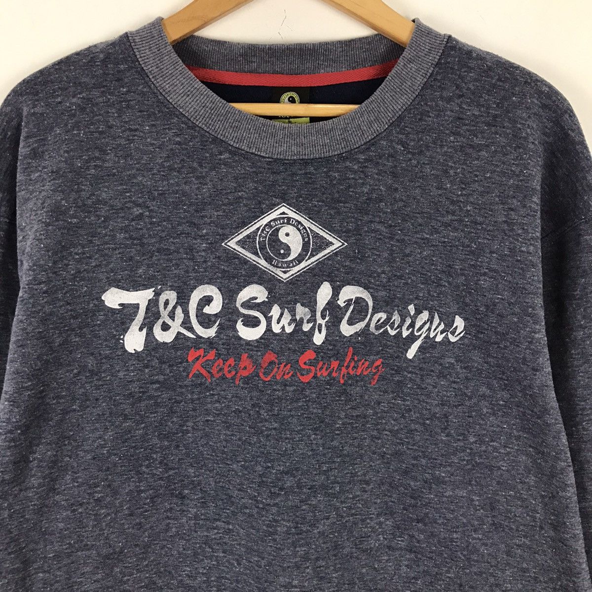 Other T&C Surf Design Hawaii Crewneck Pullover Jumper Sweatshirt Size US XL / EU 56 / 4 - 2 Thumbnail