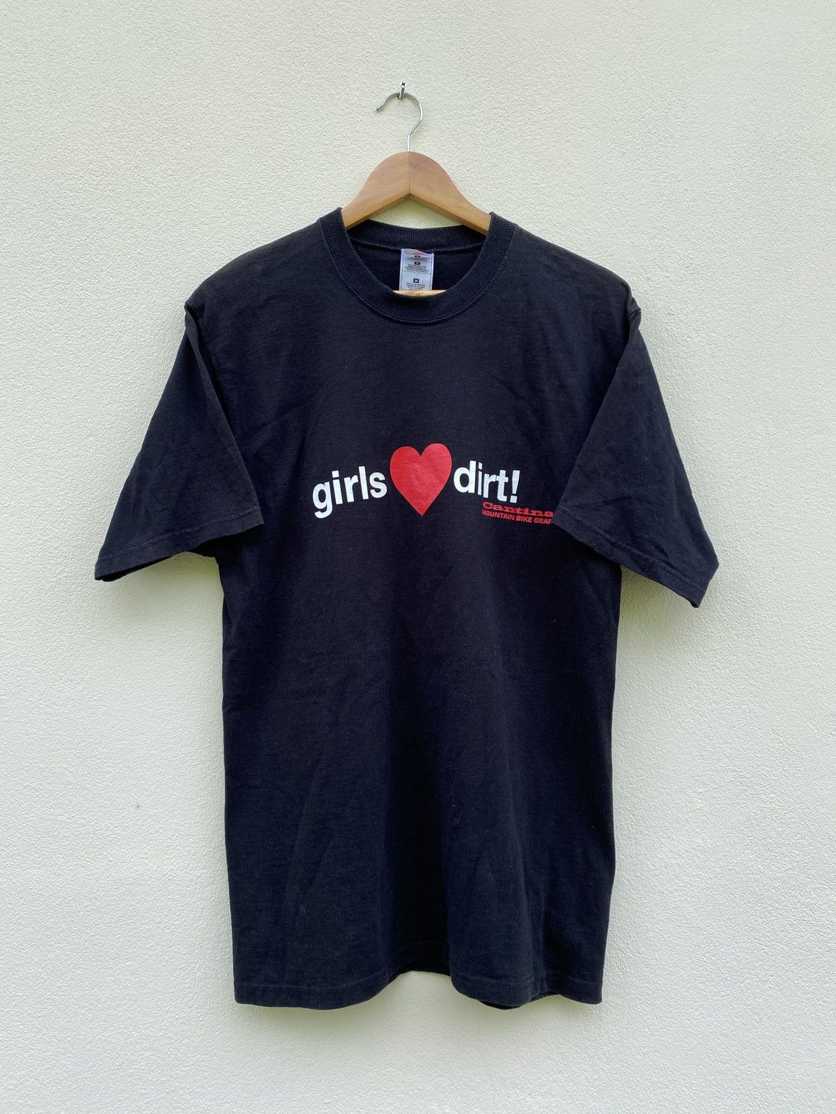 Vintage 90s Cantina Mountain Bike Gear BMX Girl Love Dirt