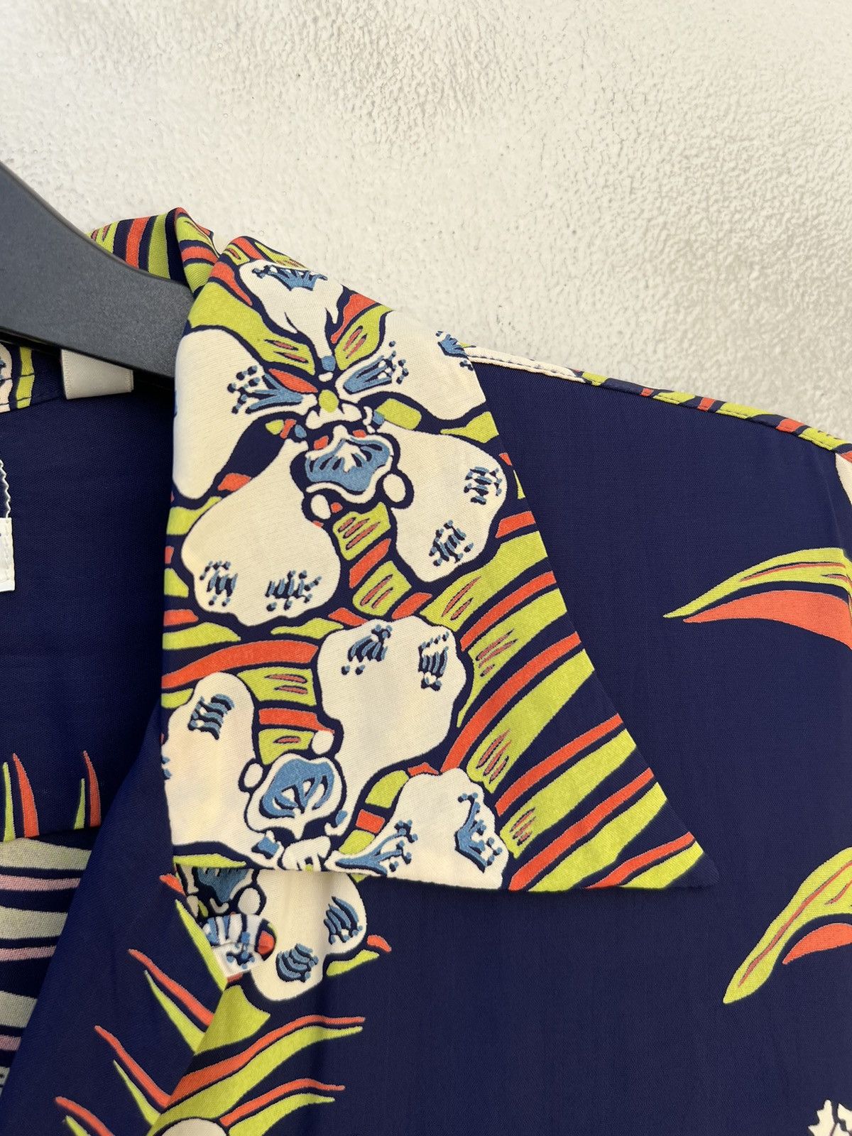 Sugar Cane Vintage Sun Surf Japan Long Sleeve Rayon Hawaiian Shirt Size US M / EU 48-50 / 2 - 3 Thumbnail