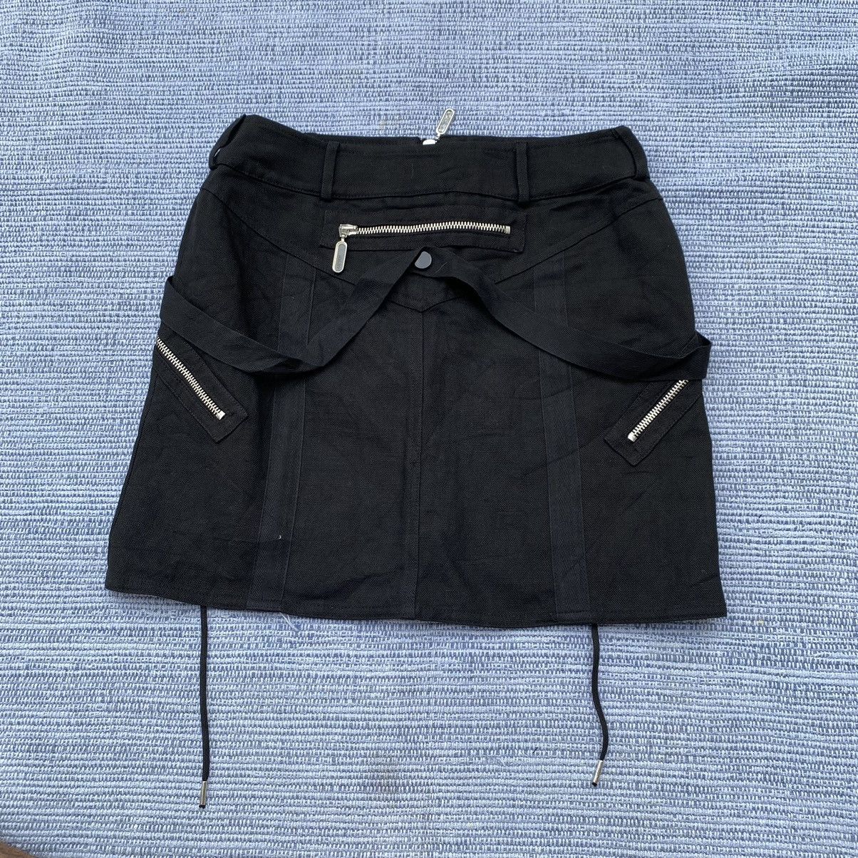 Versace black short skirt Size 28" / US 6 / IT 42 - 6 Thumbnail
