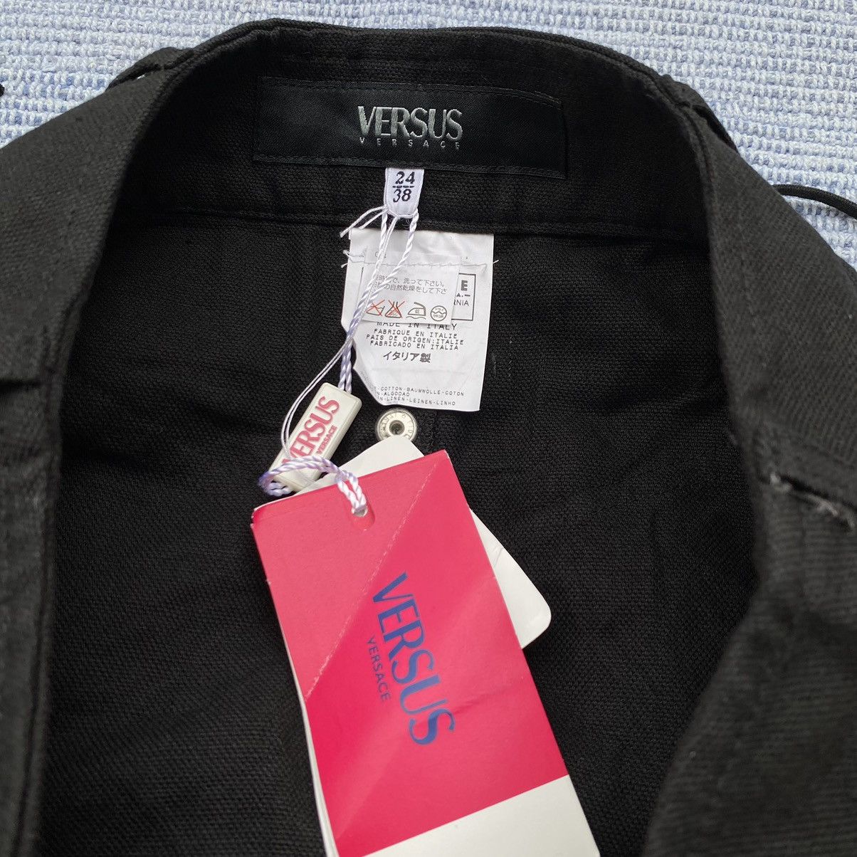 Versace black short skirt Size 28" / US 6 / IT 42 - 9 Thumbnail