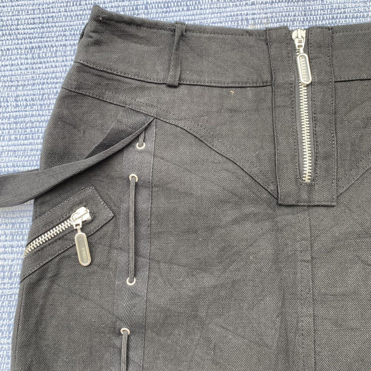 Versace black short skirt Size 28" / US 6 / IT 42 - 2 Thumbnail