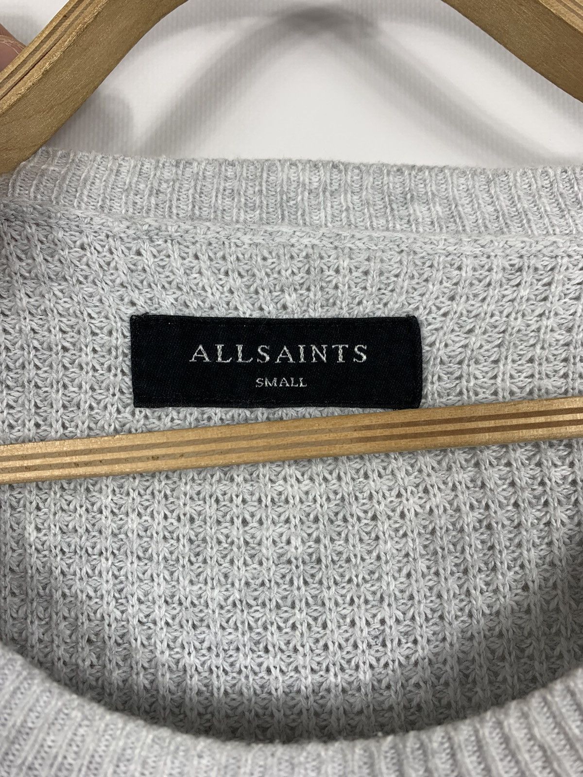 Allsaints Allsaints sweatshirt Mert Crew sweater waffle knit Size US S / EU 44-46 / 1 - 5 Thumbnail