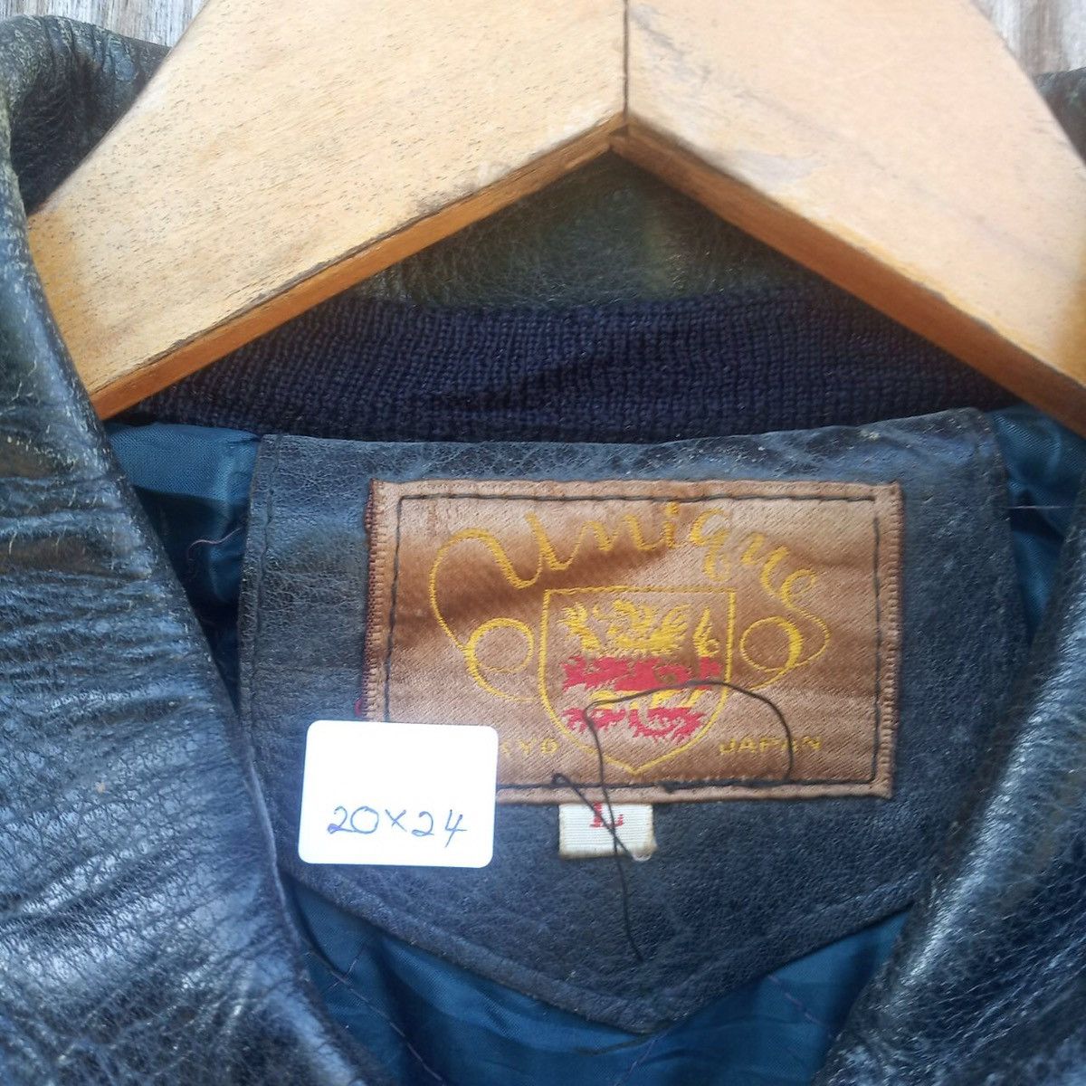 Genuine Leather Rare!! Leather Jacket Zipper Motorcycle Jacket Style Punk Size US S / EU 44-46 / 1 - 4 Thumbnail